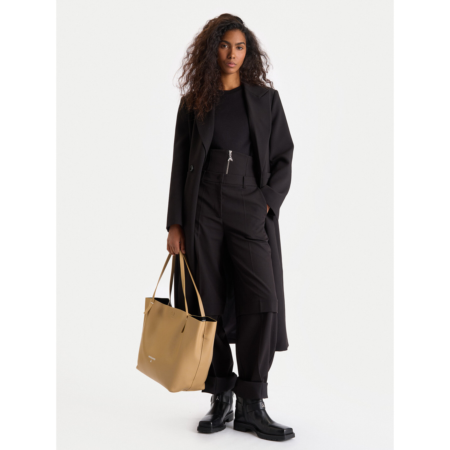 Patrizia Pepe Torebka 2B0130/L148-B775 Beżowy
