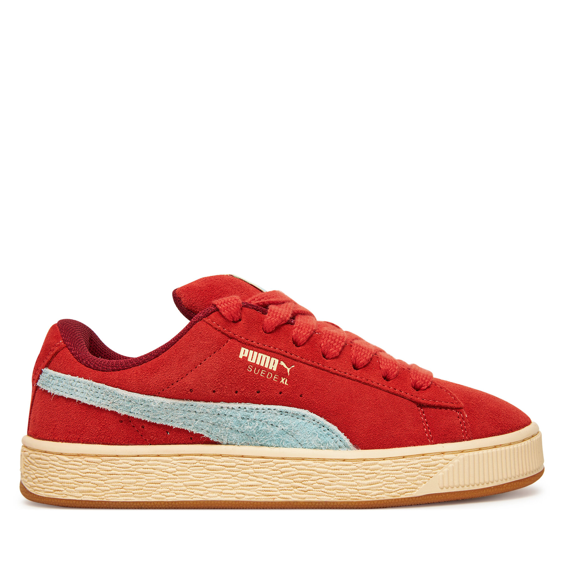 Puma Sneakersy Suede XL 402246 01 Czerwony