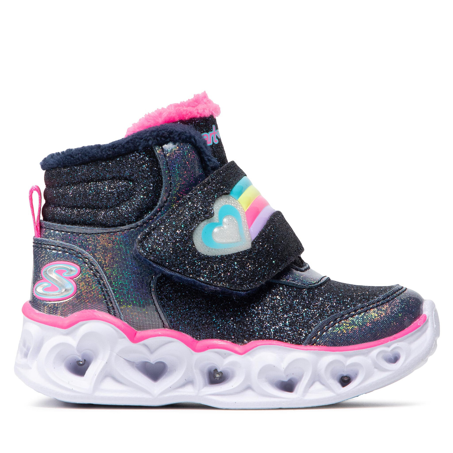 Skechers Kozaki Brilliant Rainbow 302669N/NVPK Granatowy