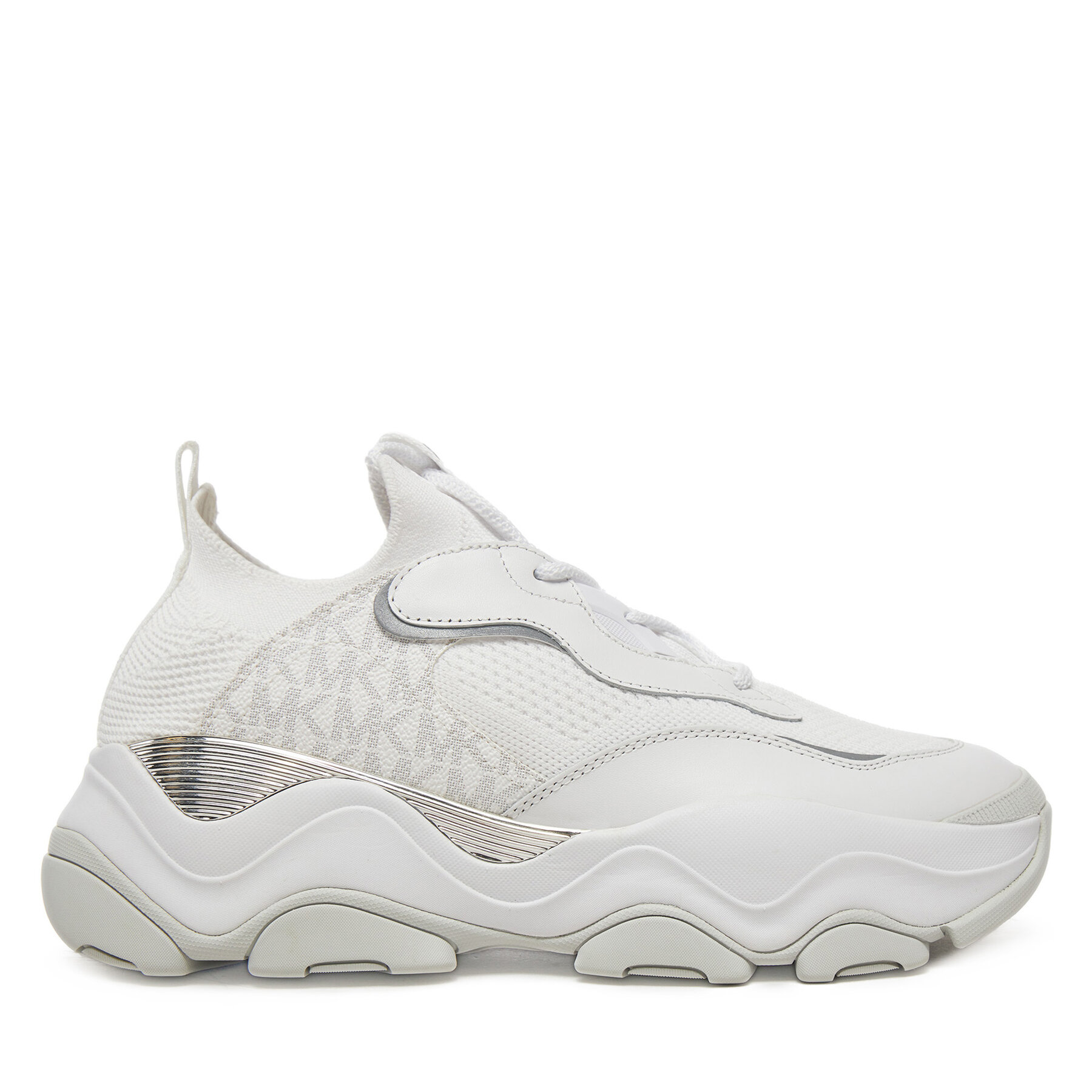 Michael Kors Sneakersy 42F4ATFS5D Biały