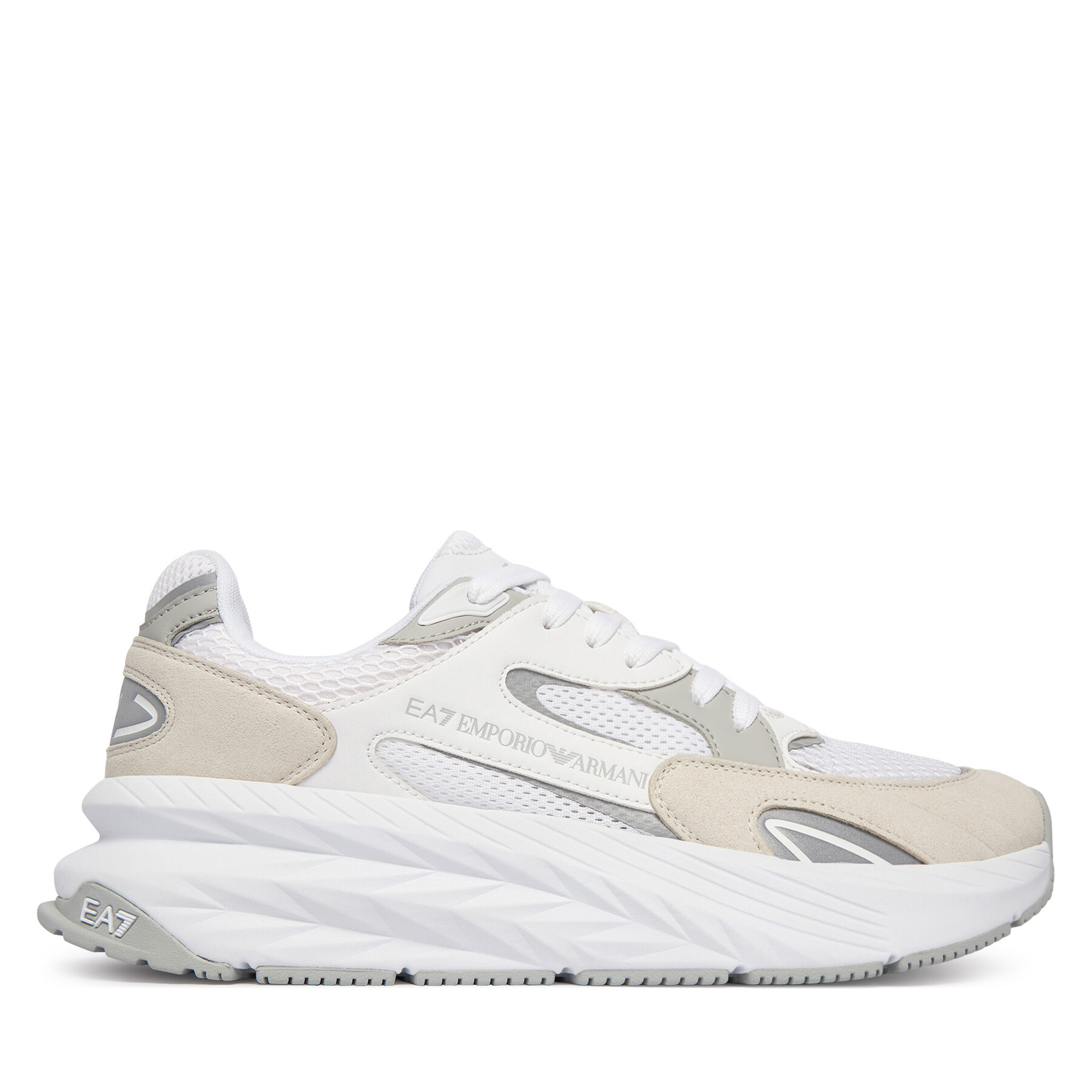 EA7 Emporio Armani Sneakersy 7X000342 AF18617 MZ065 Szary