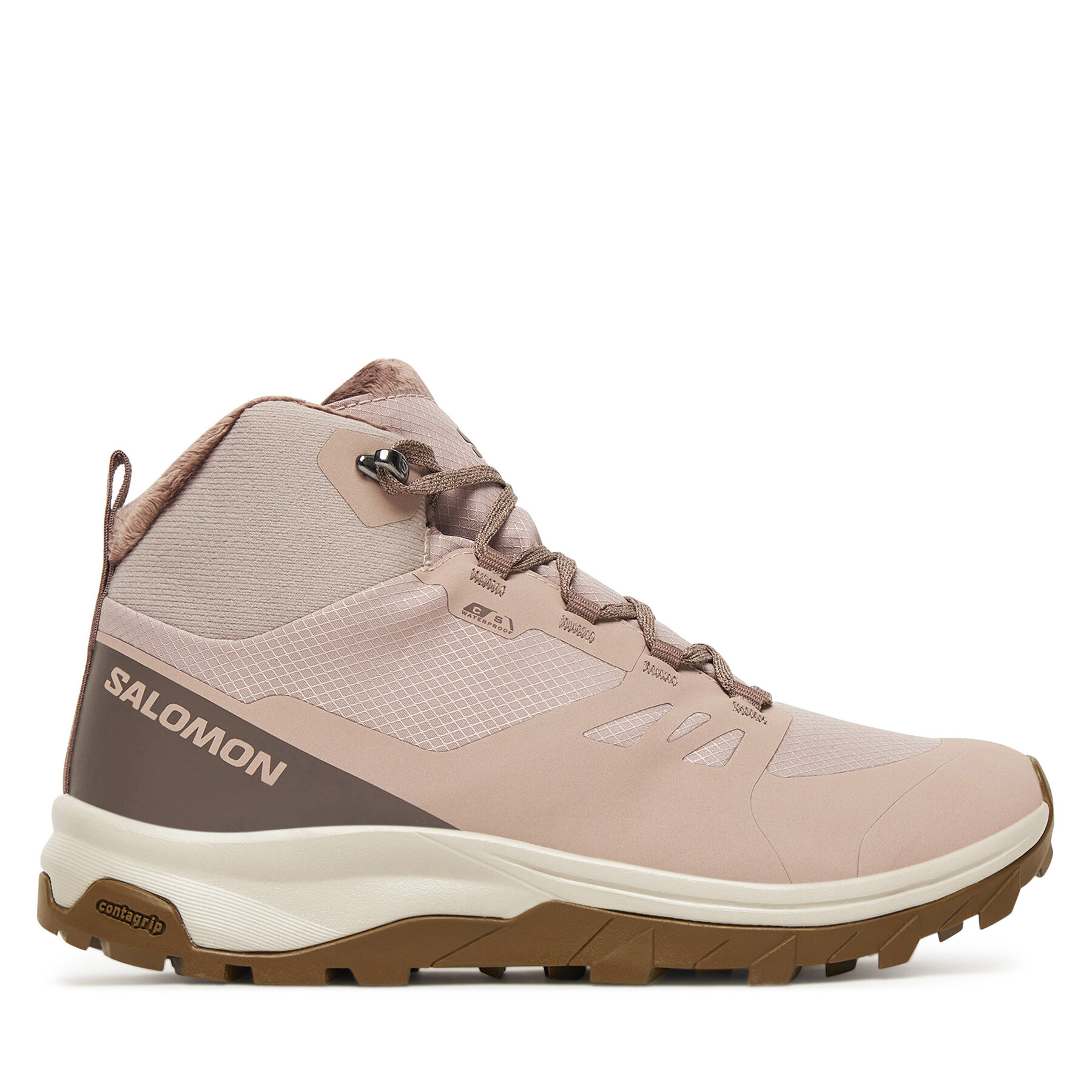 Salomon Trekkingi Outsnap Waterproof L47854100 Różowy