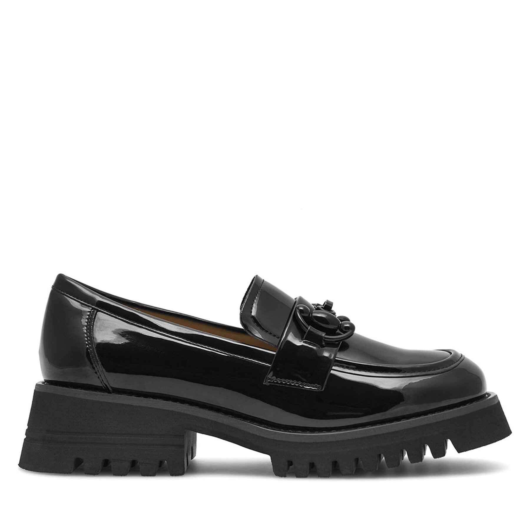 Badura Loafersy WFA2487-1Z Czarny