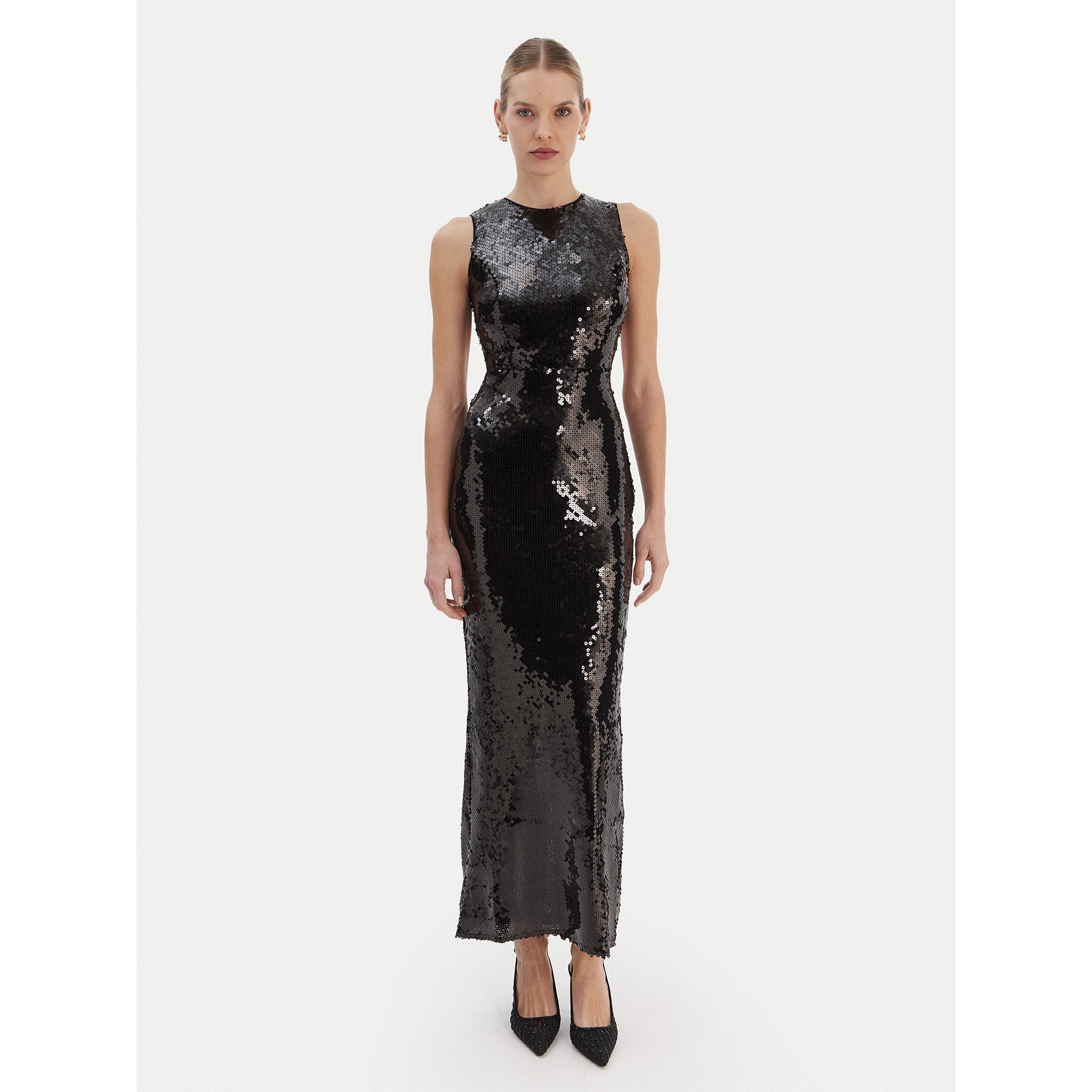 Bardot Sukienka wieczorowa Portia 60159DB Czarny Slim Fit