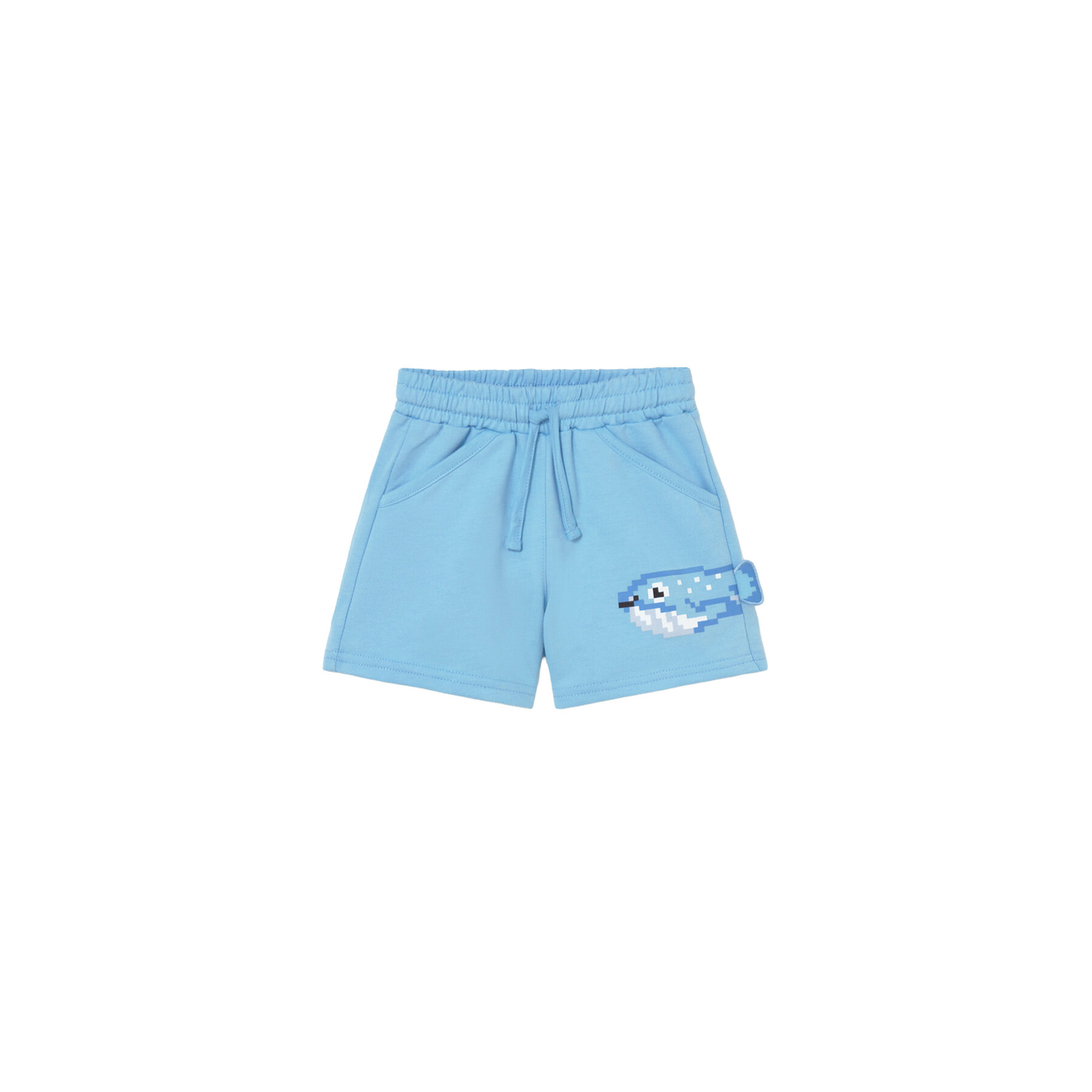 Mayoral Szorty sportowe 1222 Błękitny Regular Fit