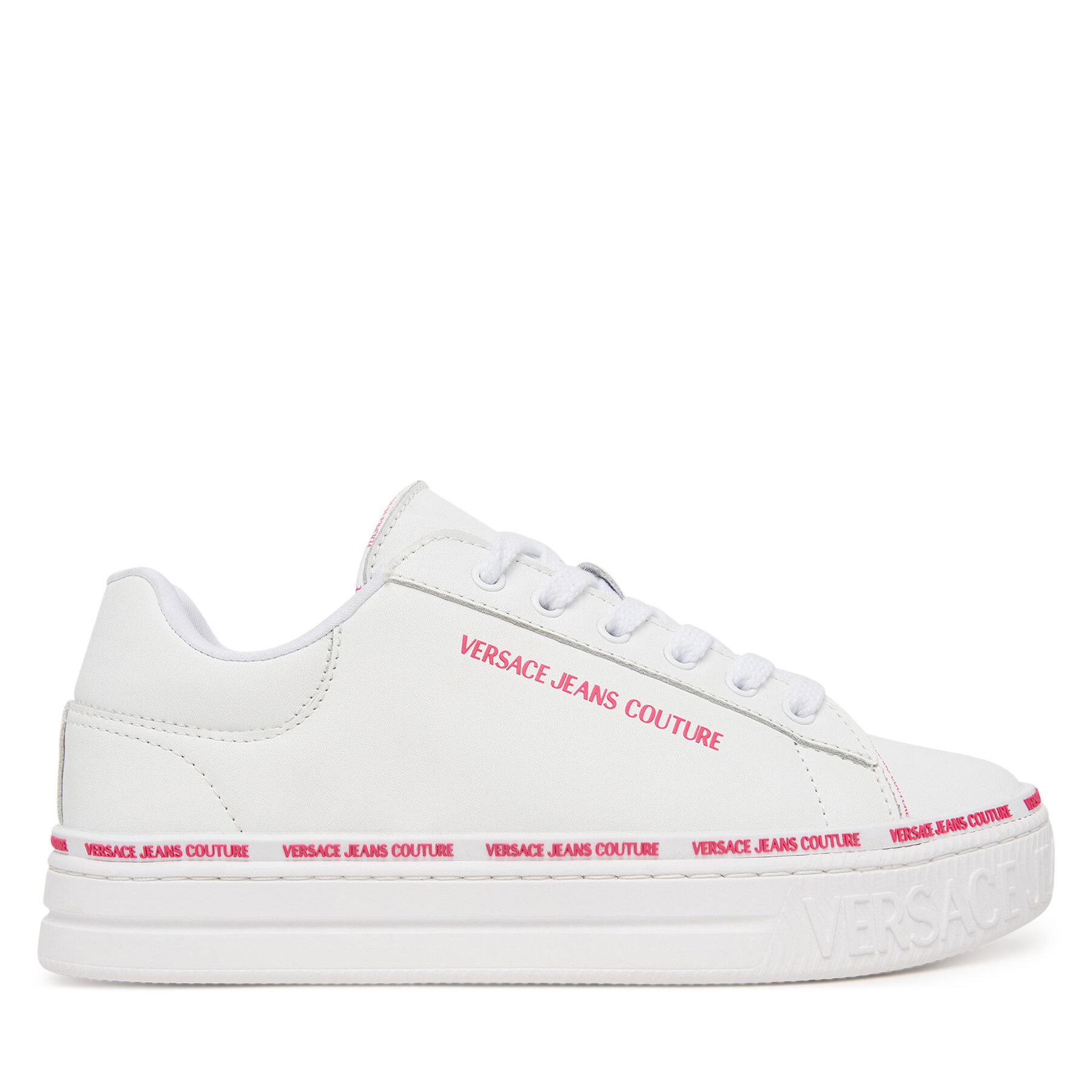 Versace Jeans Couture Sneakersy 79VA3SK5 Biały