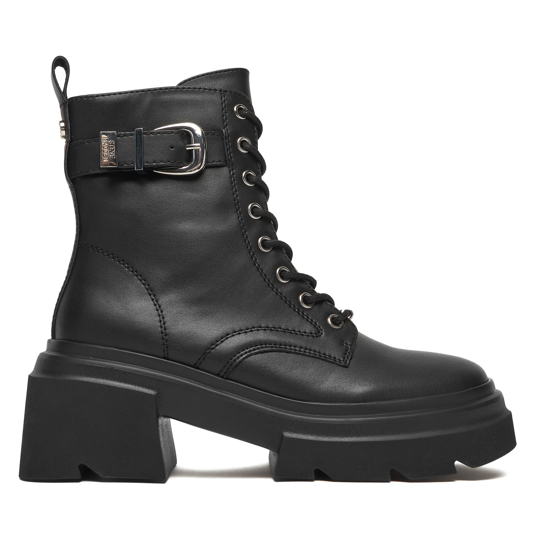 Steve Madden Trzewiki Braker SM11005039 Czarny