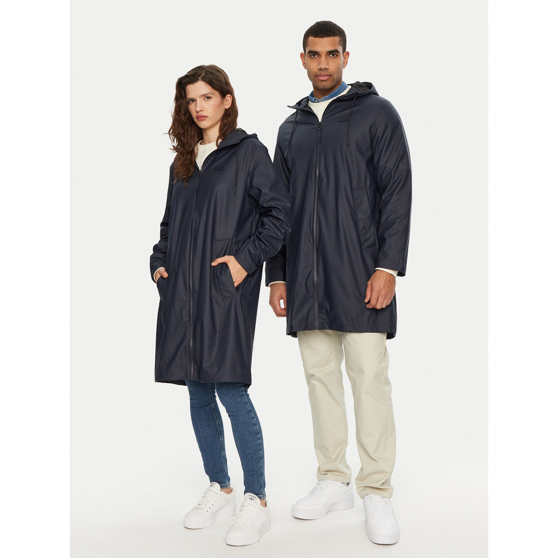 Hunter Kurtka przeciwdeszczowa Andrea HARU0002242 Granatowy Regular Fit