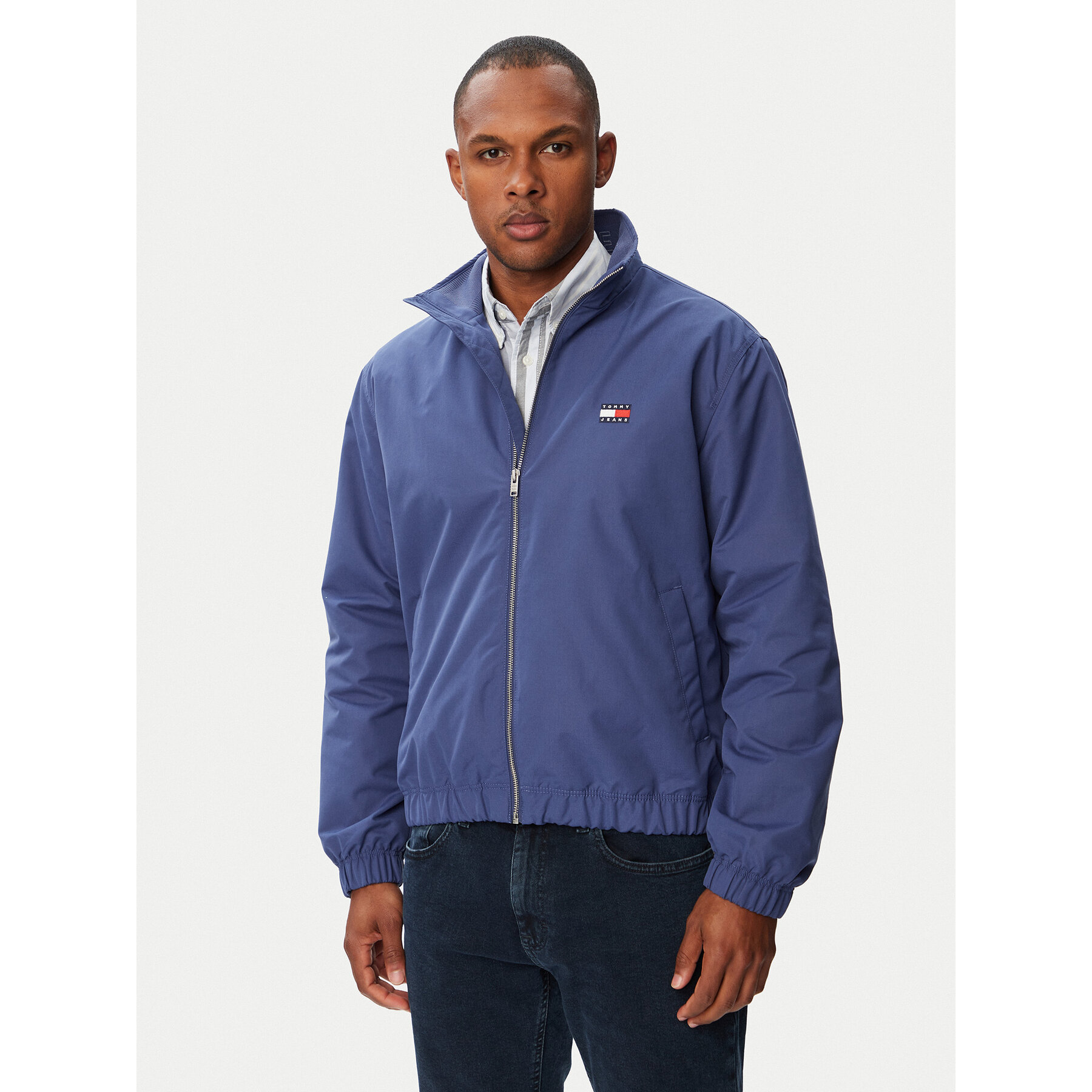 Tommy Jeans Kurtka przejściowa Essential DM0DM22720 Niebieski Regular Fit