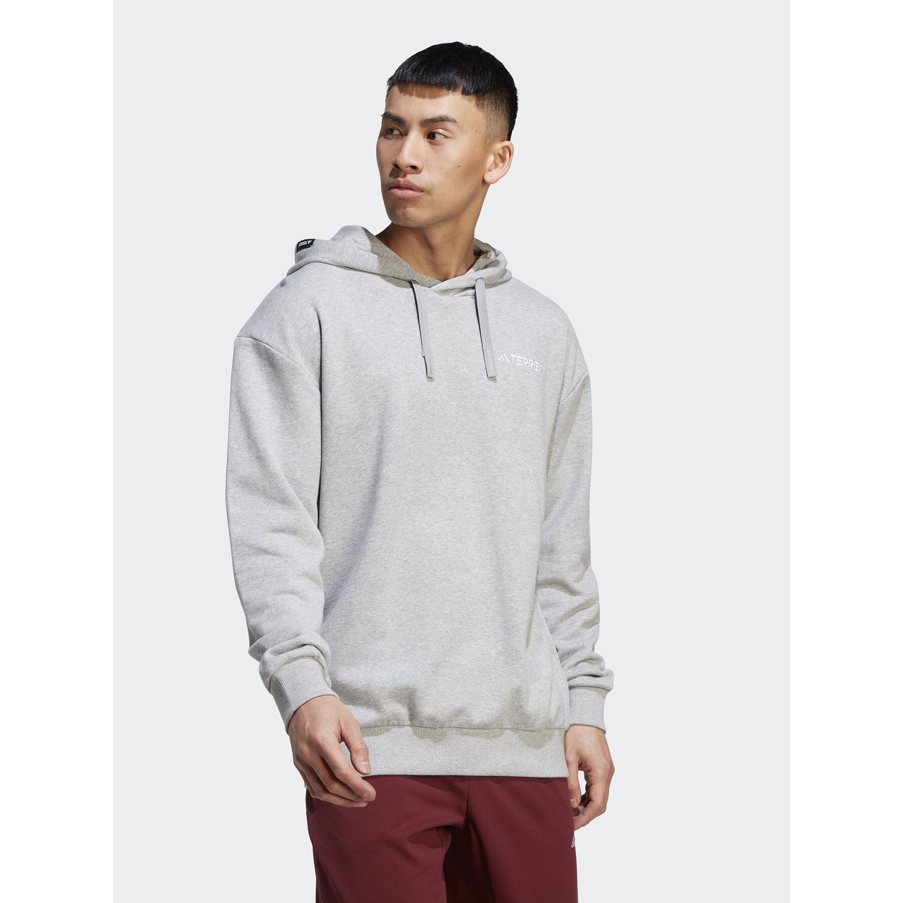adidas Bluza Terrex Logo IB6564 Szary Regular Fit