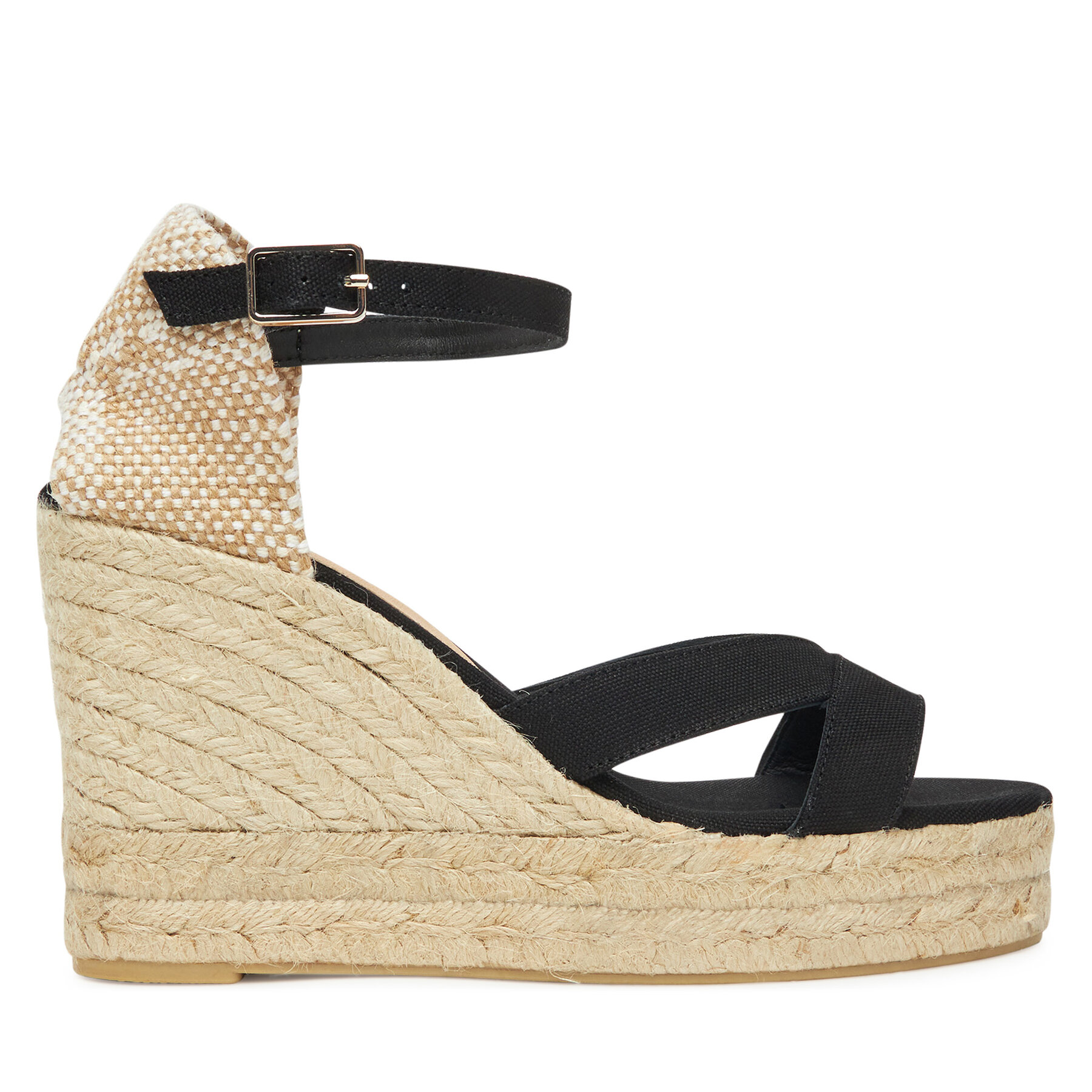 Castañer Espadryle Bruna/8ED/001025761 Czarny