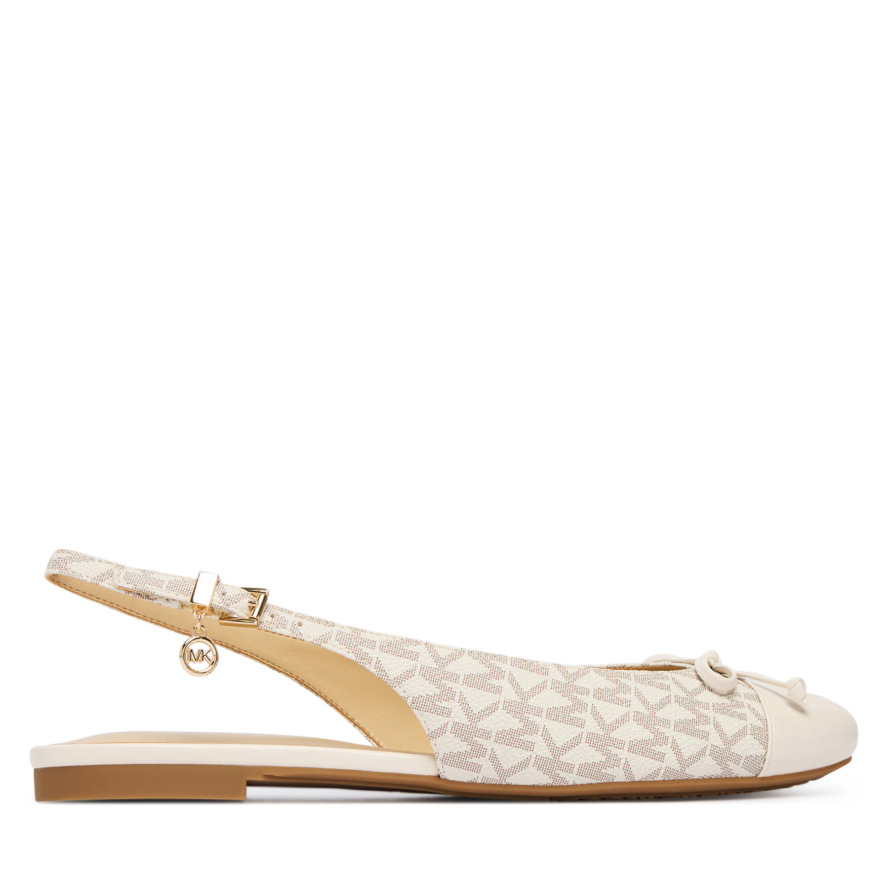 MICHAEL Michael Kors Baleriny Piper 40S6PIFP1B Kremowy