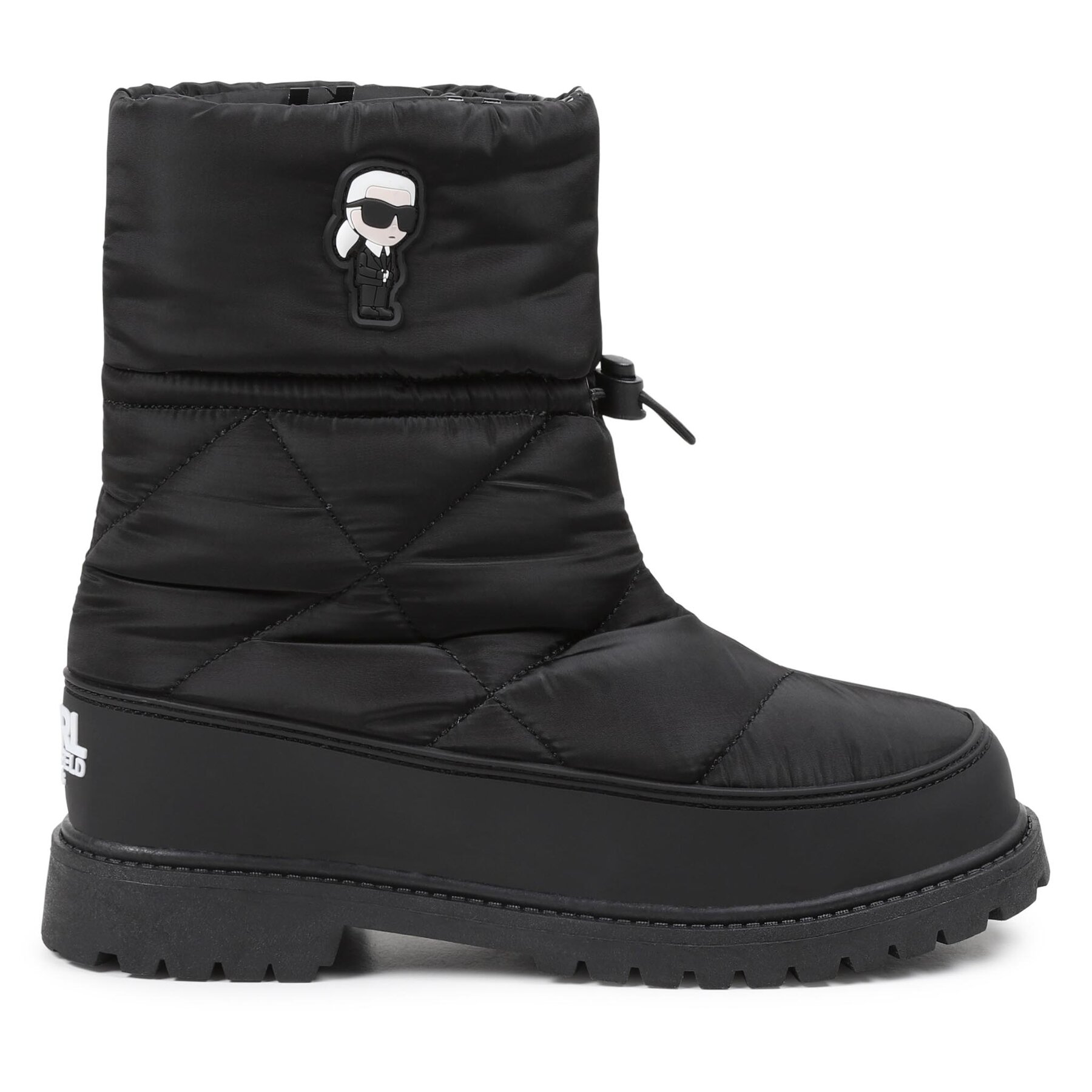 Karl Lagerfeld Kids Śniegowce Z19119 S Czarny