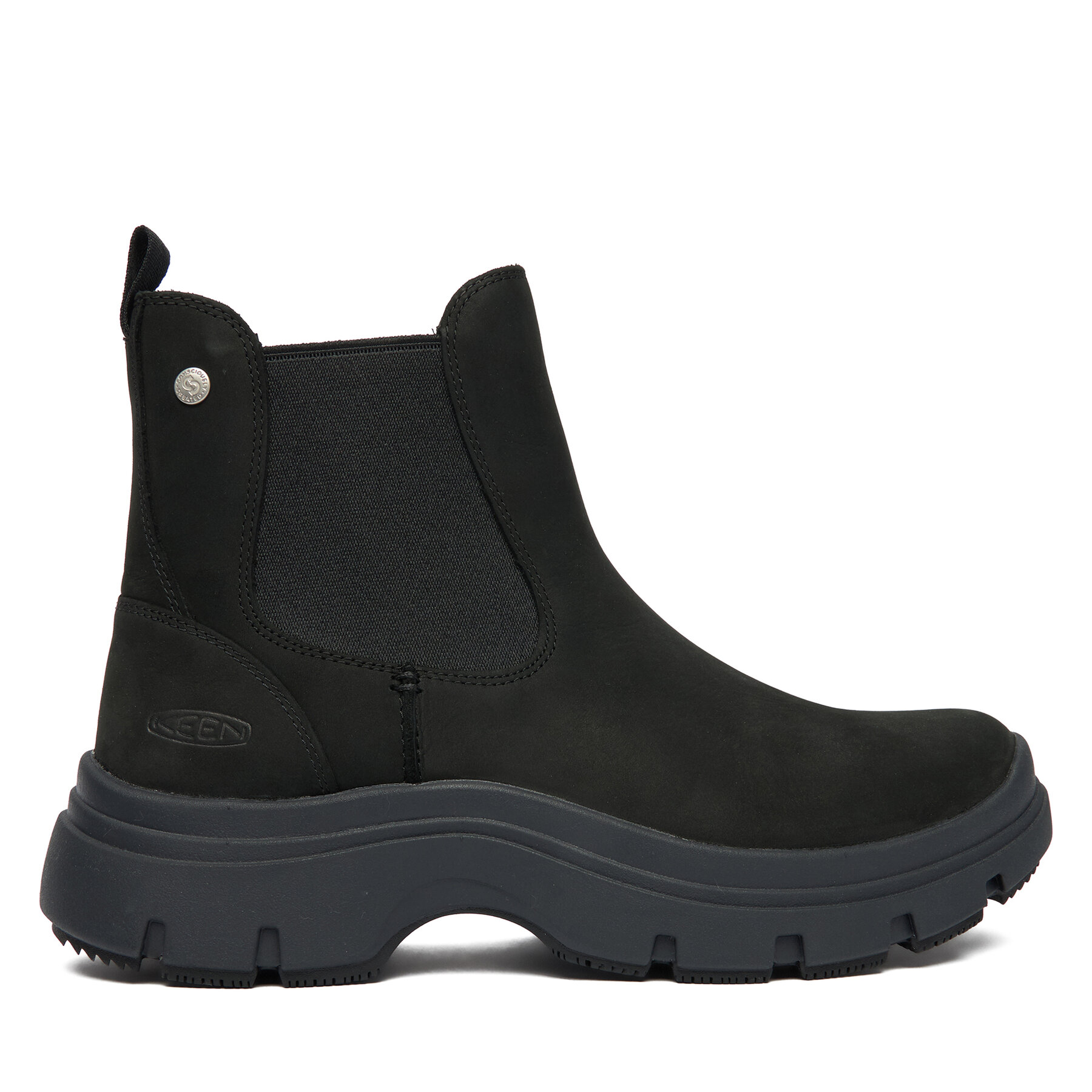 Keen Sztyblety Kosa Chelsea 1031148 Czarny