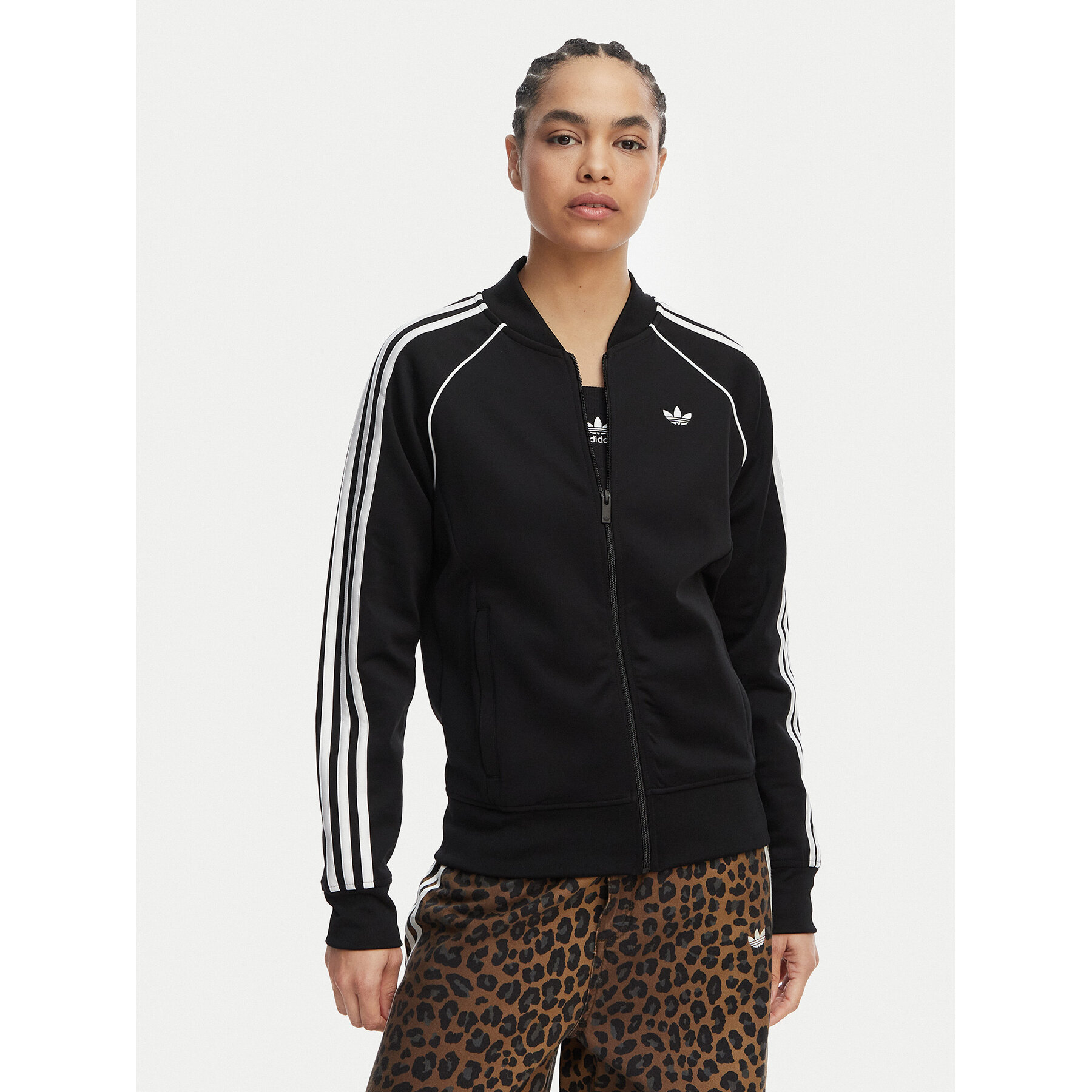 adidas Bluza adicolor SST Classic KD7986 Czarny Regular Fit