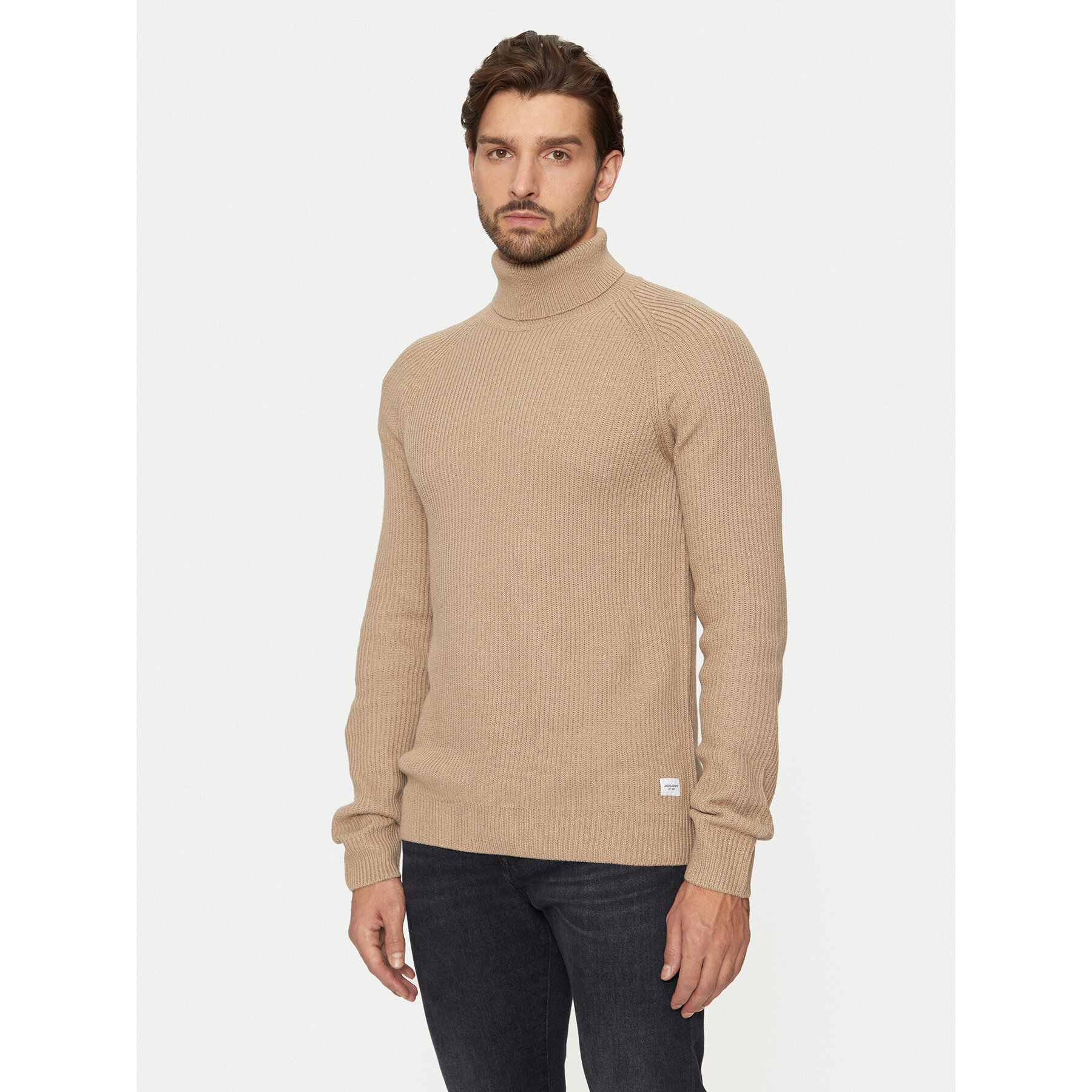 Jack & Jones Golf Pannel 12258472 Beżowy Regular Fit