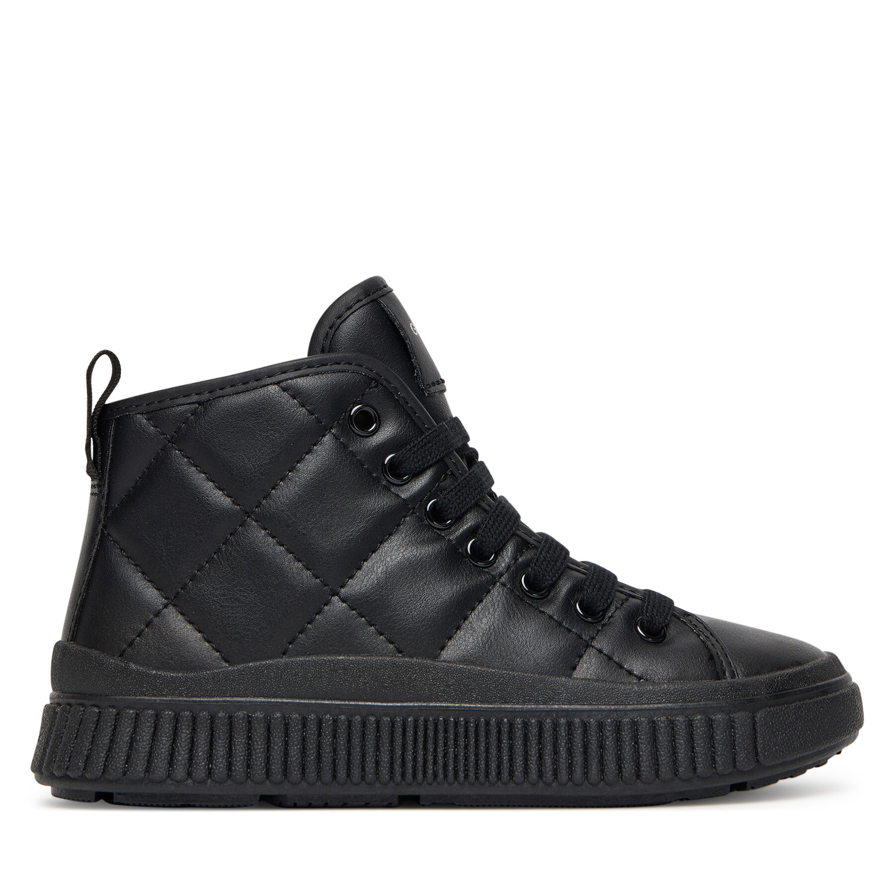 Geox Sneakersy J Laquinny J56M3F 000BC C9999 S Czarny