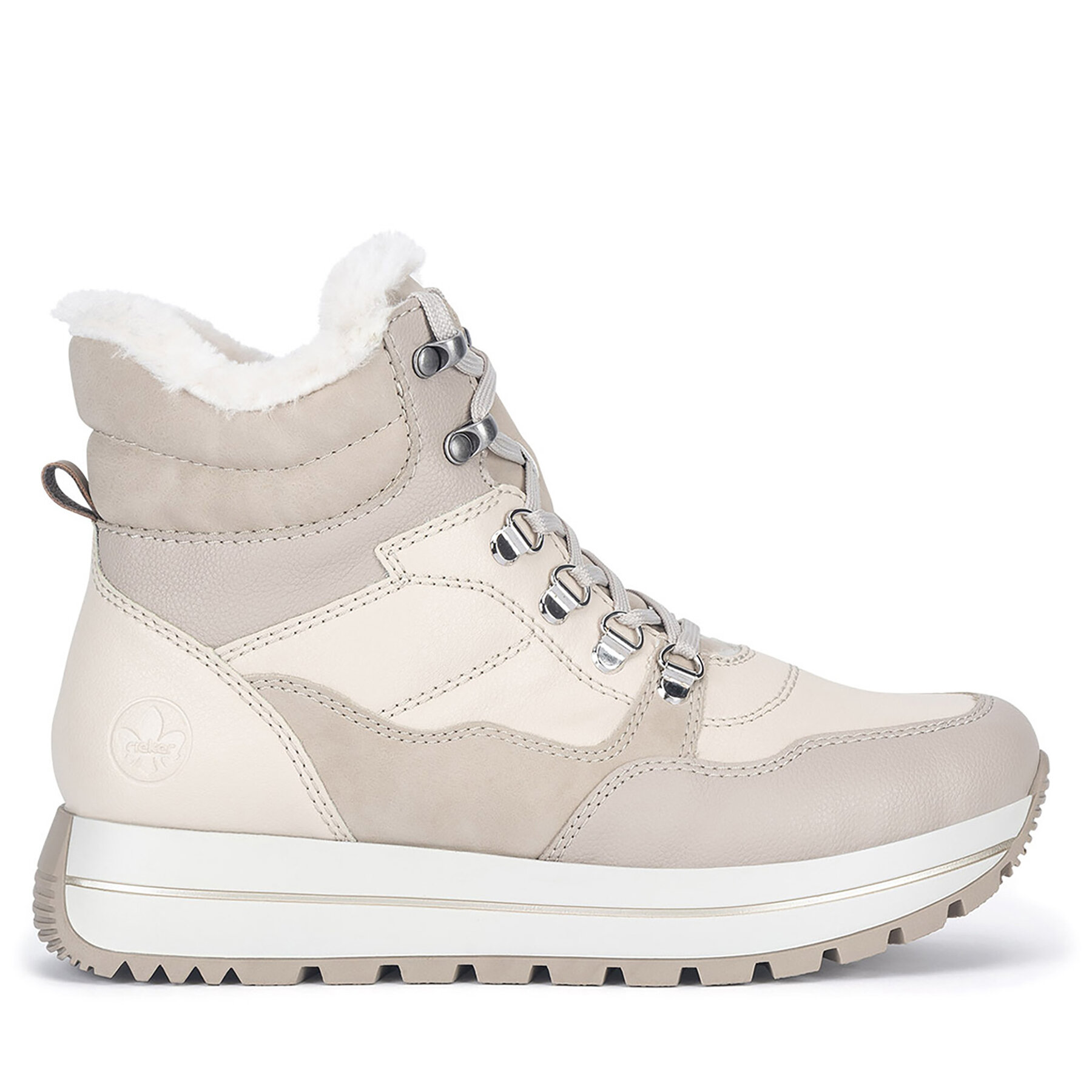 Rieker Sneakersy N4002-60 Beżowy