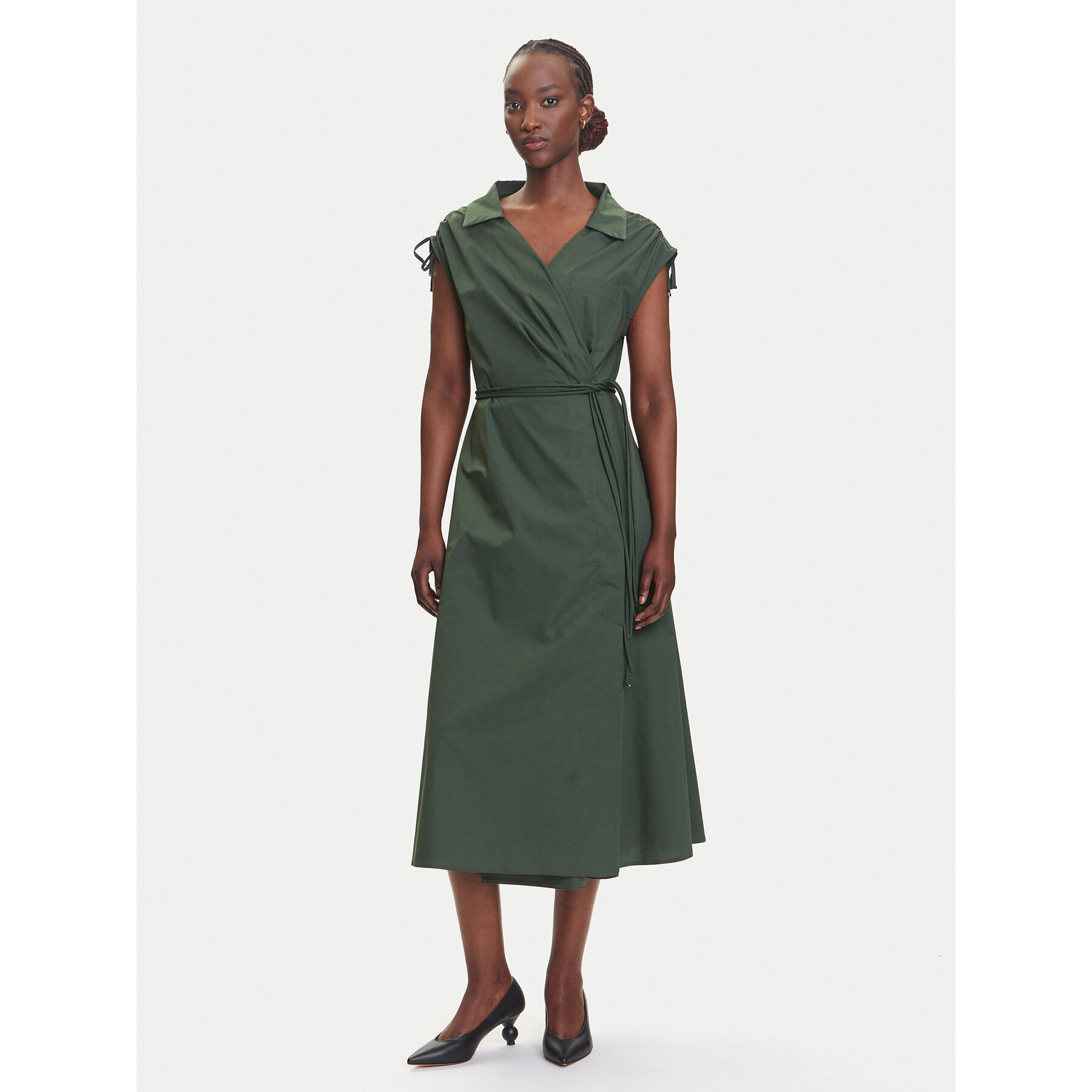 Marella Sukienka codzienna Rivera 2513221052 Zielony Relaxed Fit
