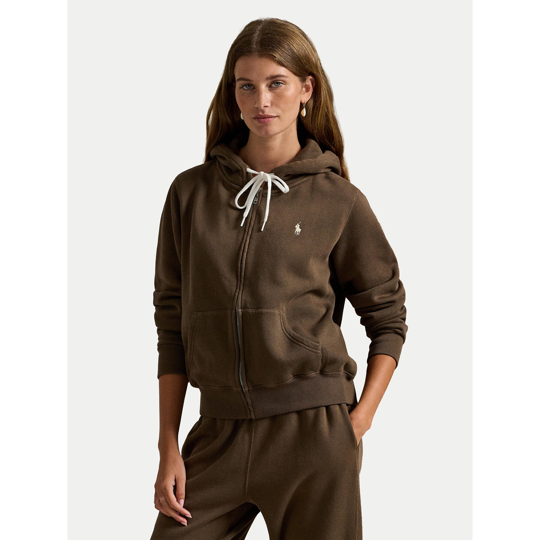 Polo Ralph Lauren Bluza 211971699501 Brązowy Relaxed Fit