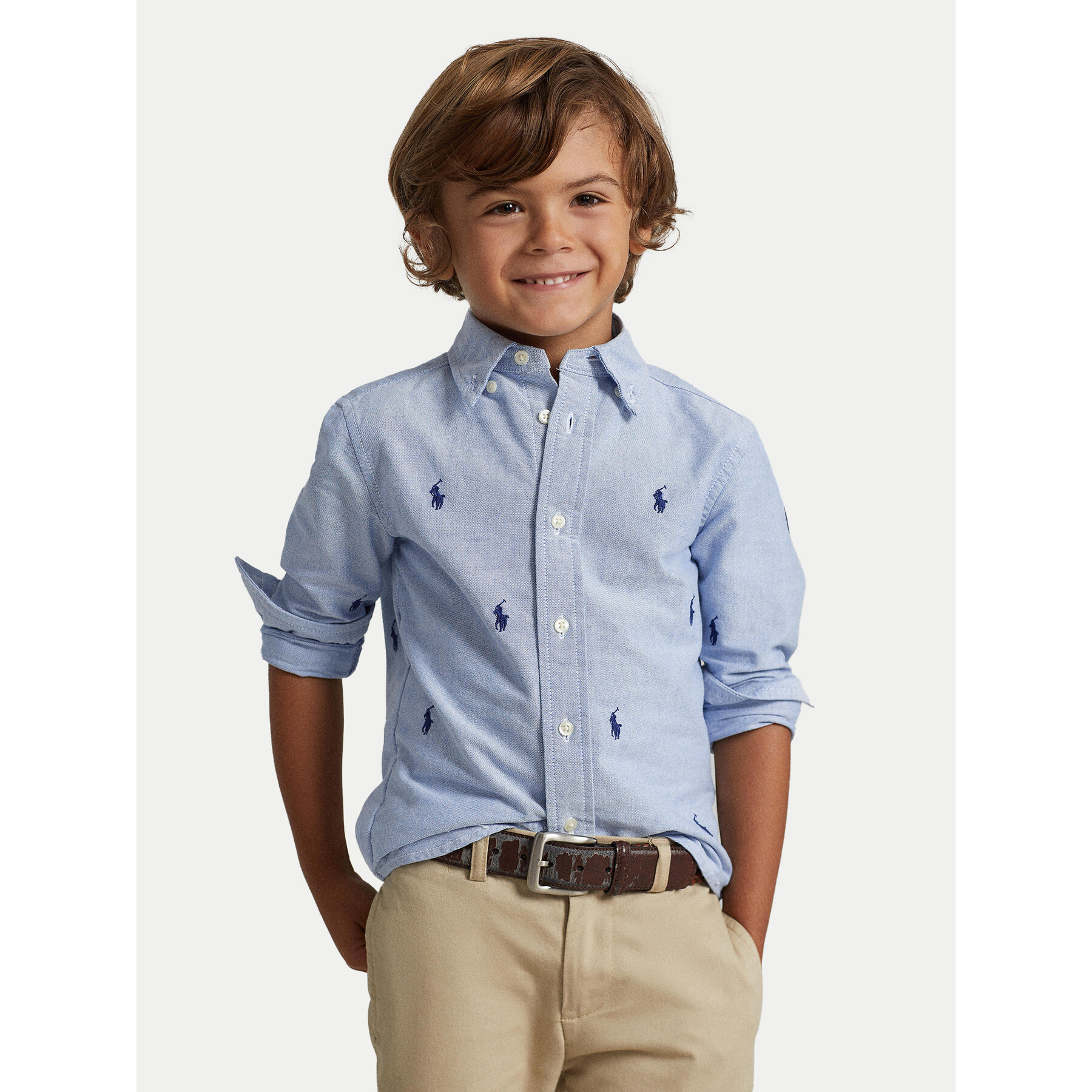 Polo Ralph Lauren Koszula 322878876001 Błękitny Regular Fit