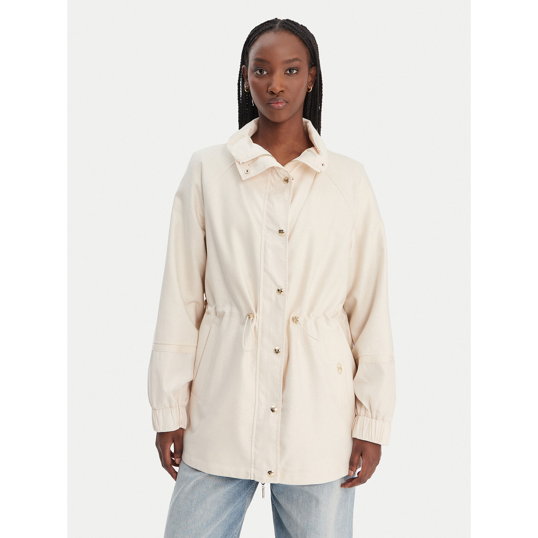 Liu Jo Sport Kurtka przejściowa TA6149 T327A Beżowy Regular Fit