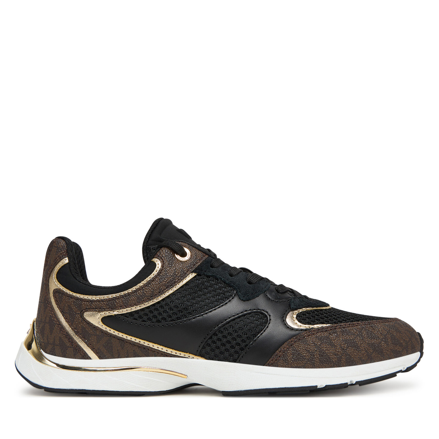 MICHAEL Michael Kors Sneakersy Riley 43S5RLFS2B Brązowy