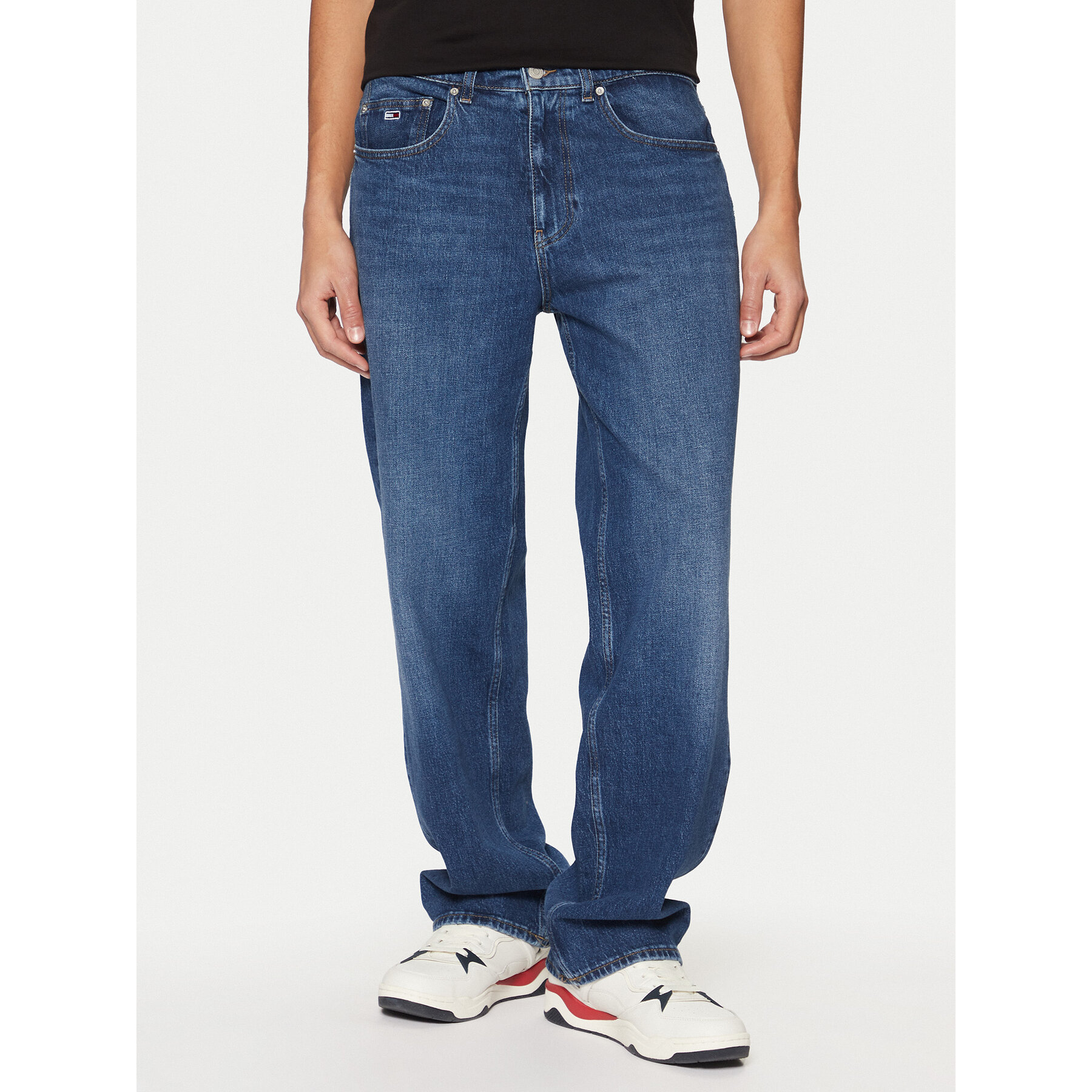 Tommy Jeans Jeansy Jaimie DM0DM21167 Niebieski Relaxed Fit