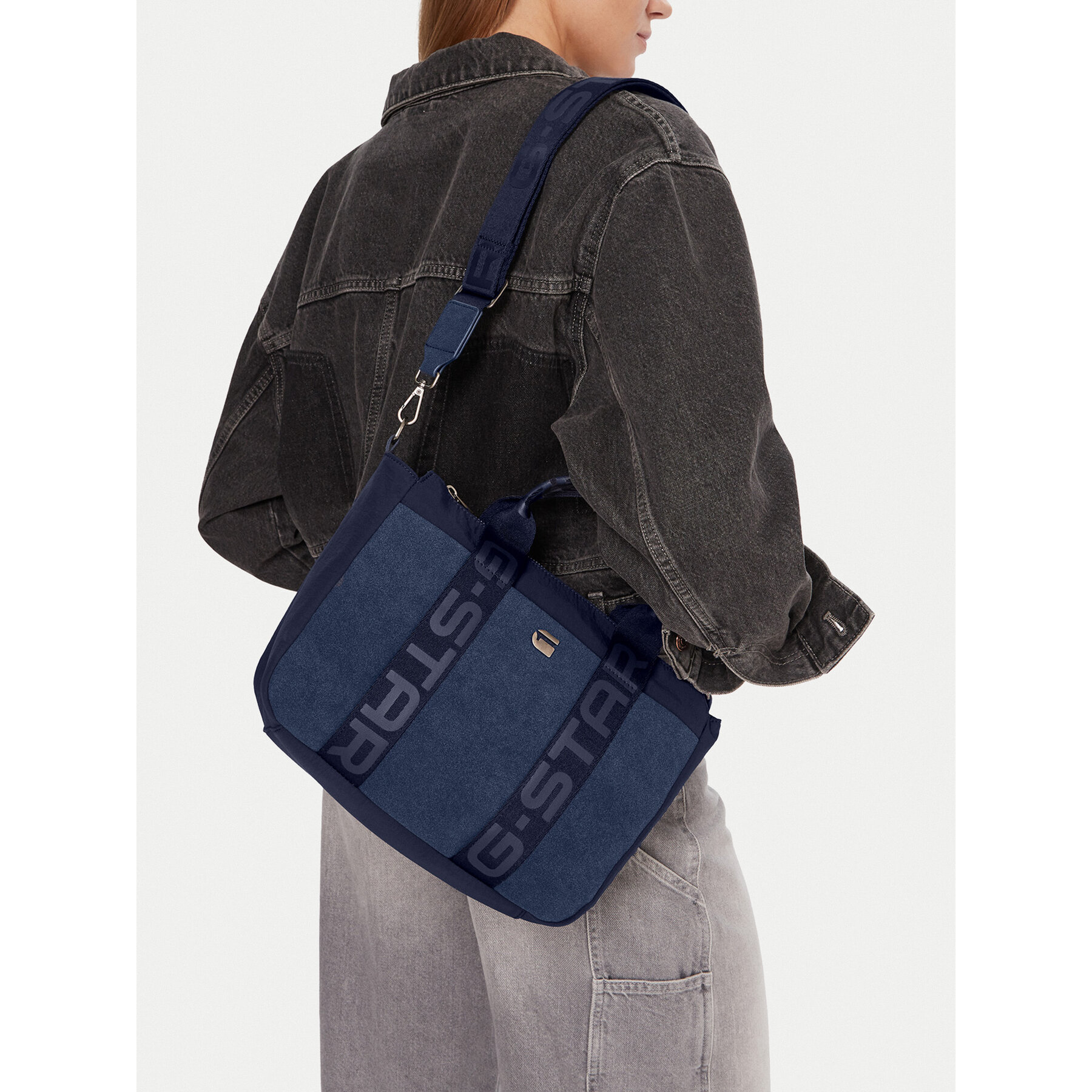 G-Star Raw Torba CEO-JANIS-XC8191 Granatowy