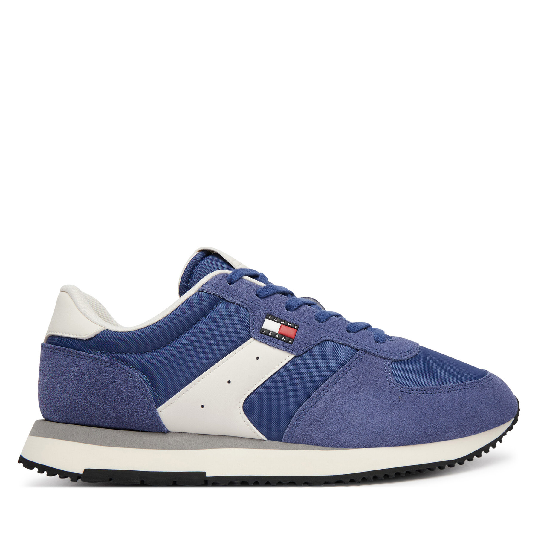 Tommy Jeans Sneakersy Tjm Eva Runner Mix Material EM0EM01737 Niebieski
