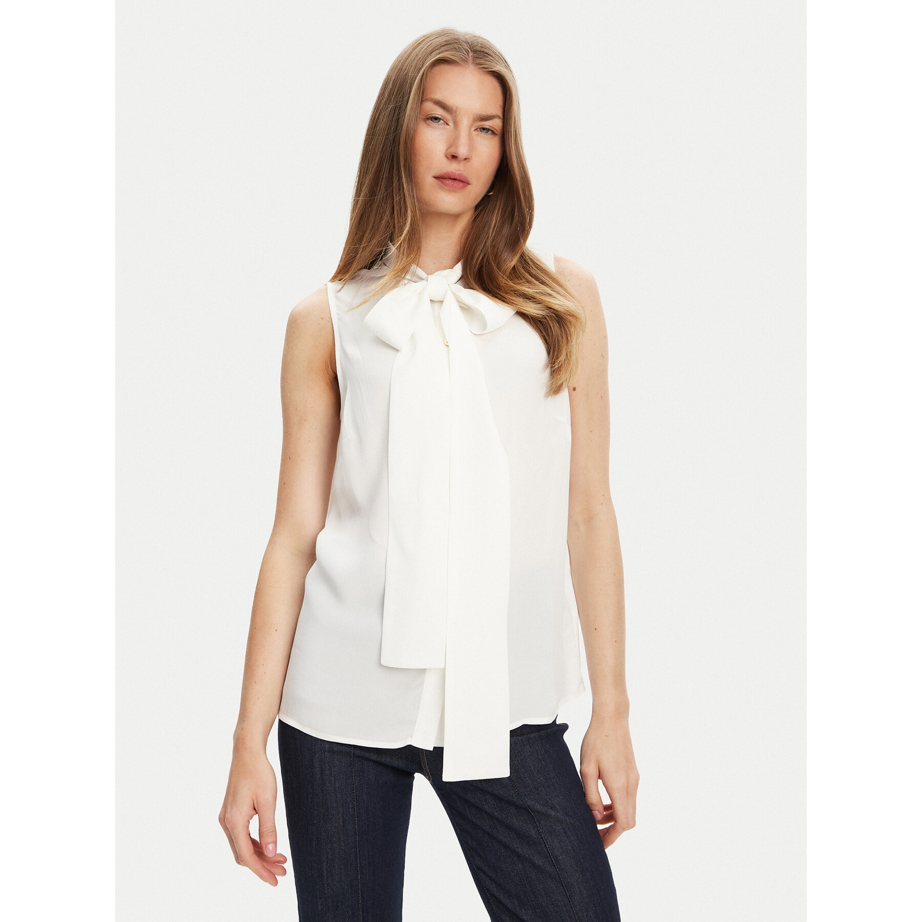 Marciano Guess Bluzka 5YGH05 7304A Biały Regular Fit