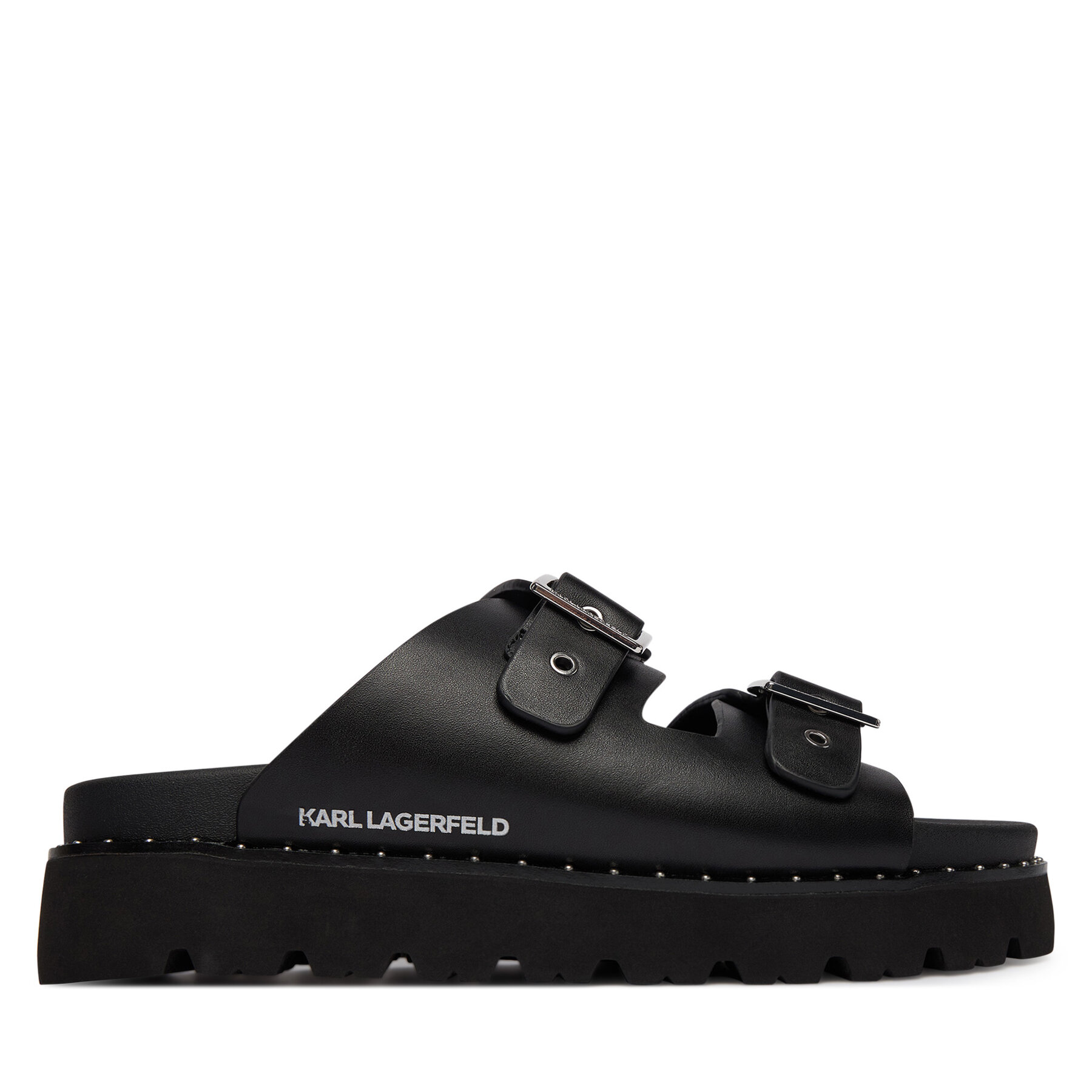 KARL LAGERFELD Klapki Kaia KL81506 Czarny