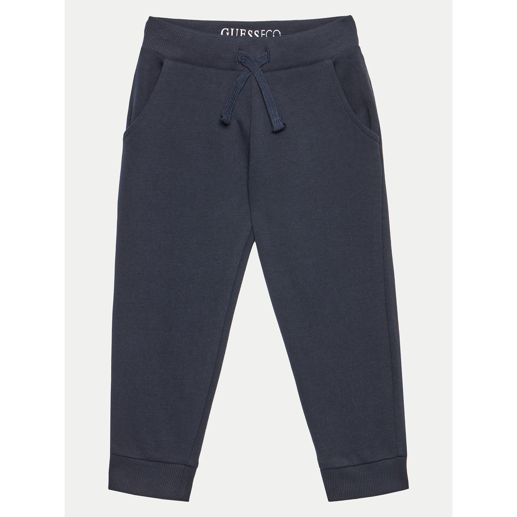 Guess Spodnie dresowe N93Q17 KAUG0 Granatowy Relaxed Fit