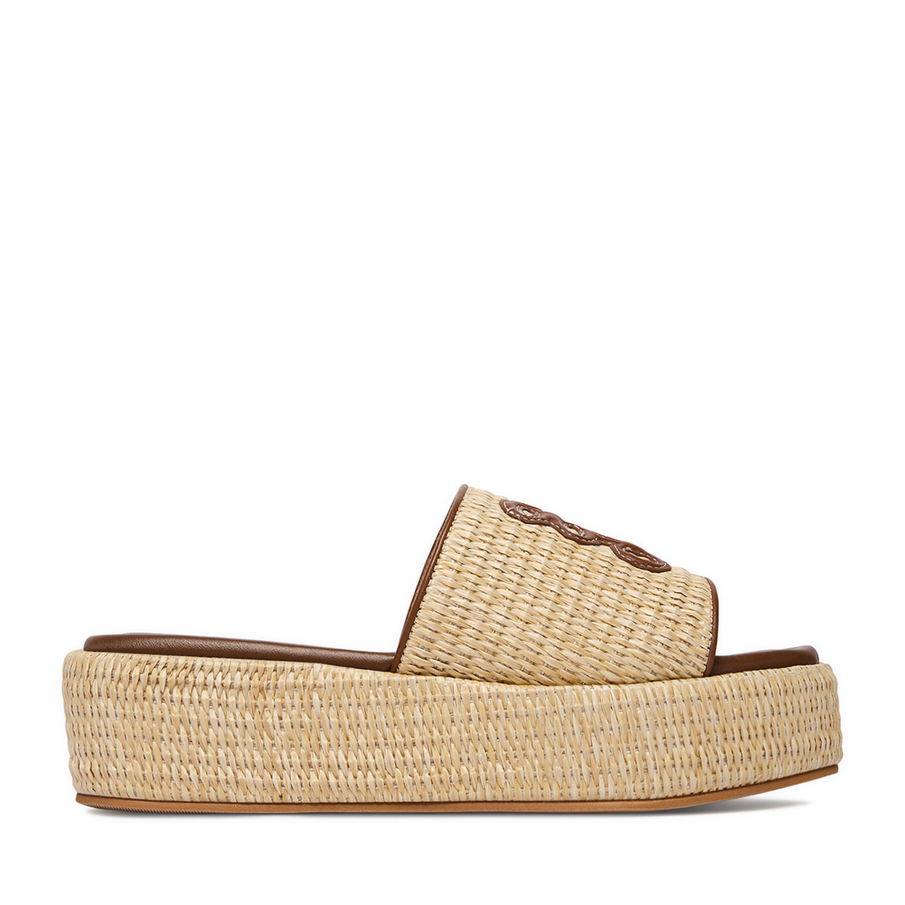 Nine West Klapki EO-259-8201 Beżowy