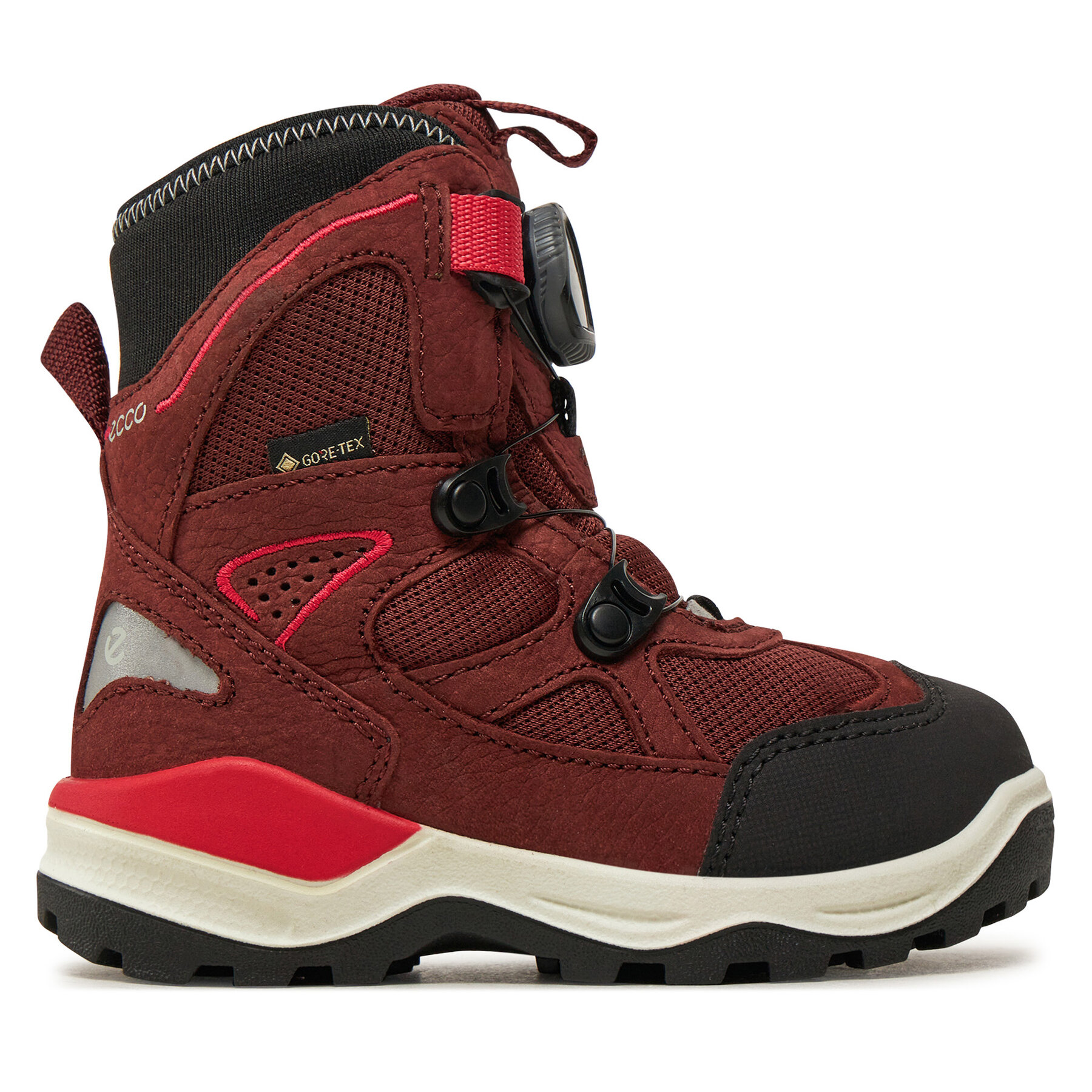 ECCO Śniegowce Snow Mountain 71029261049 Czerwony