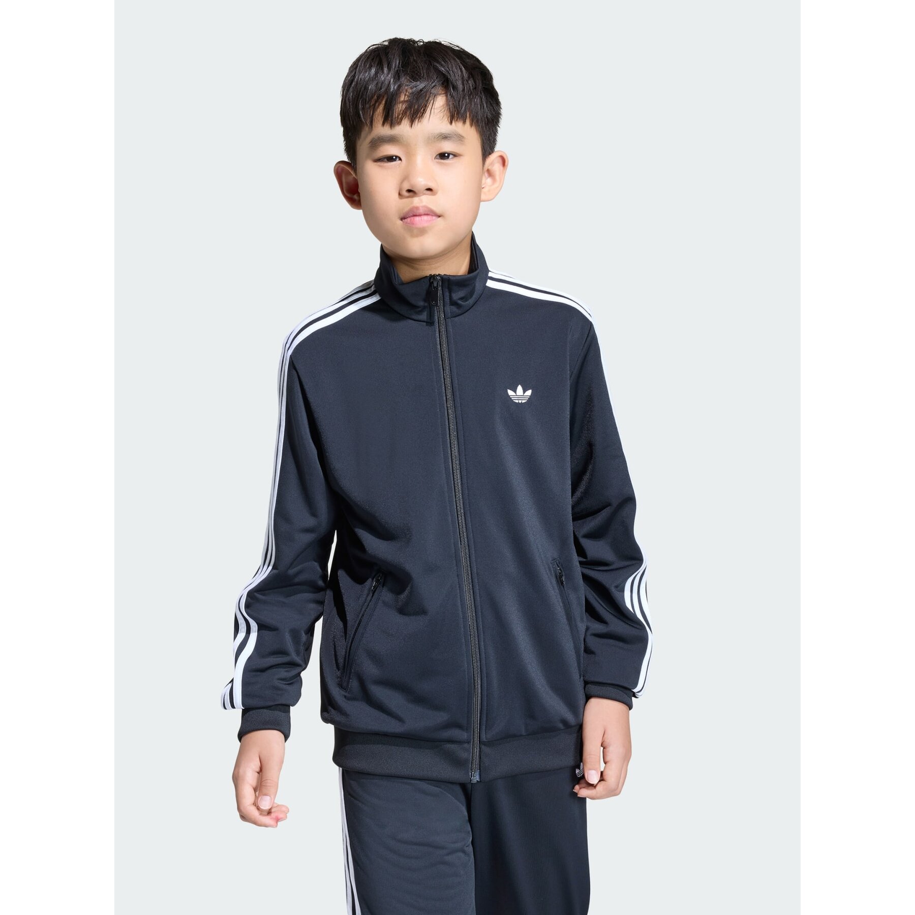 adidas Bluza FIREBIRD LOOSE Czarny Loose Fit