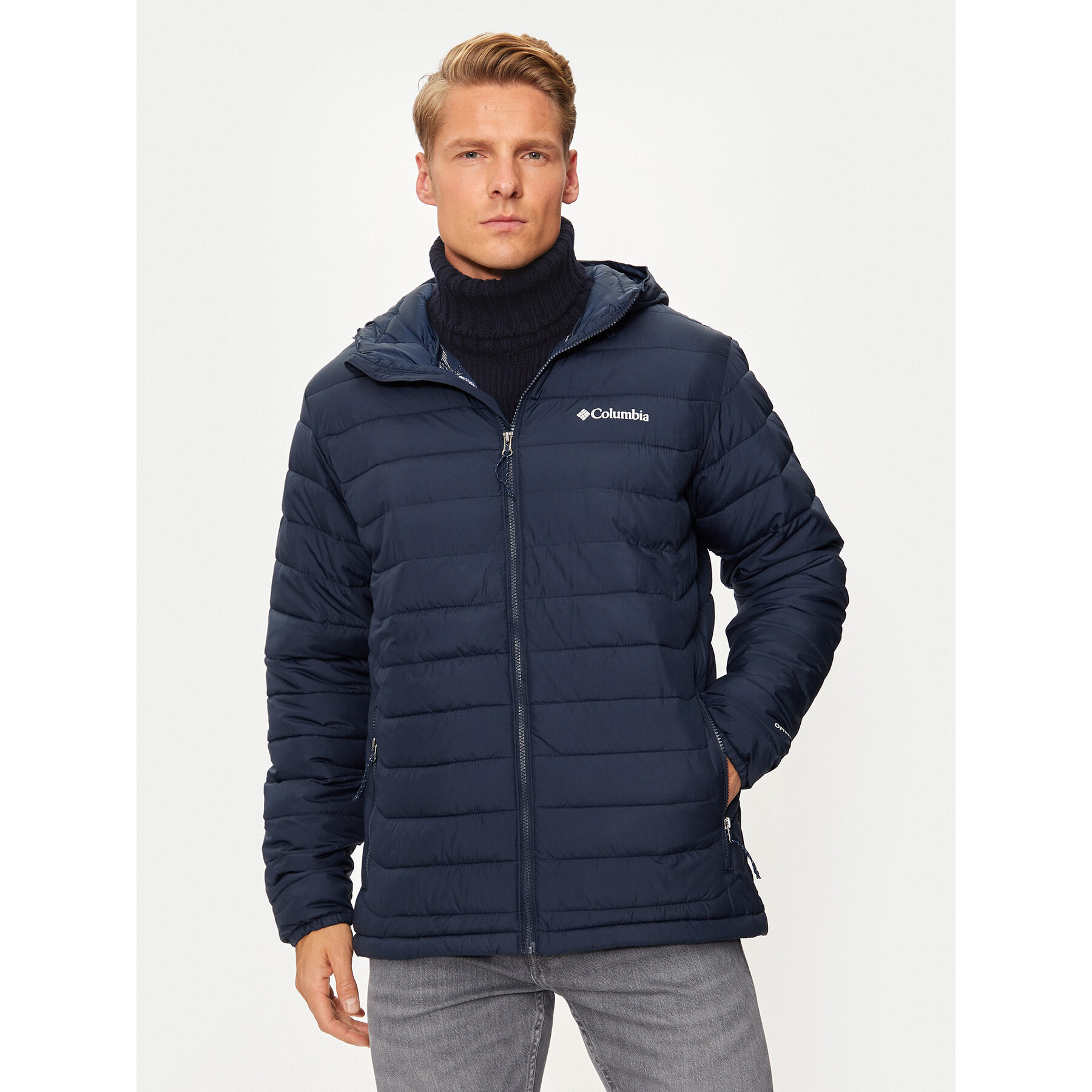 Columbia Kurtka zimowa Powder Lite™ II 2086944 Granatowy Regular Fit