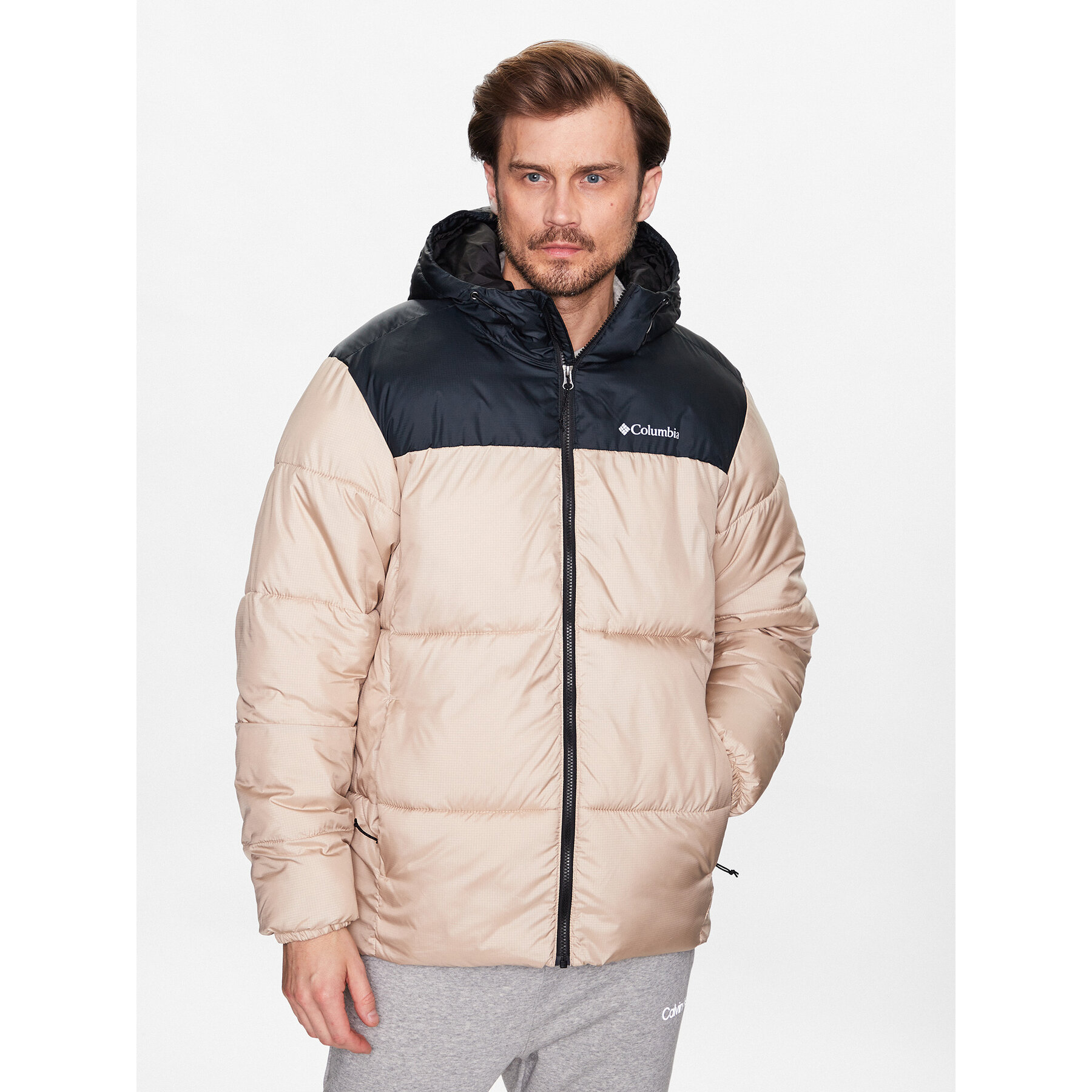 Columbia Kurtka zimowa Puffect 2008413 Beżowy Regular Fit