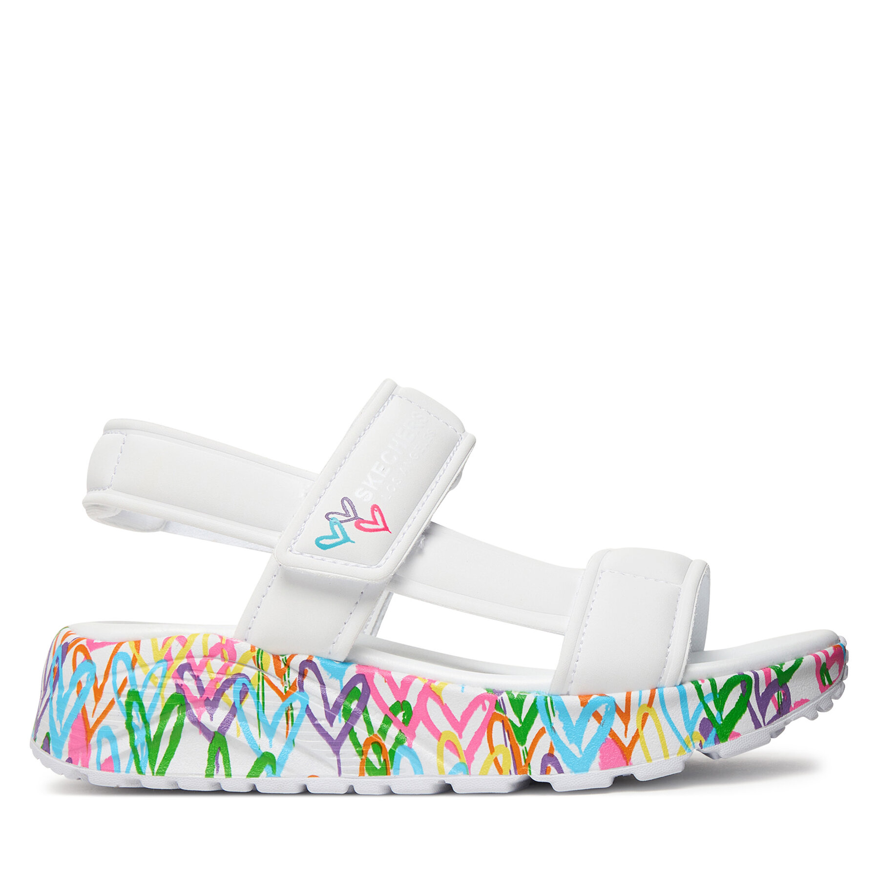 Skechers Sandały Uno Lite Sandal - Sunny Love 314094L/WMN Biały
