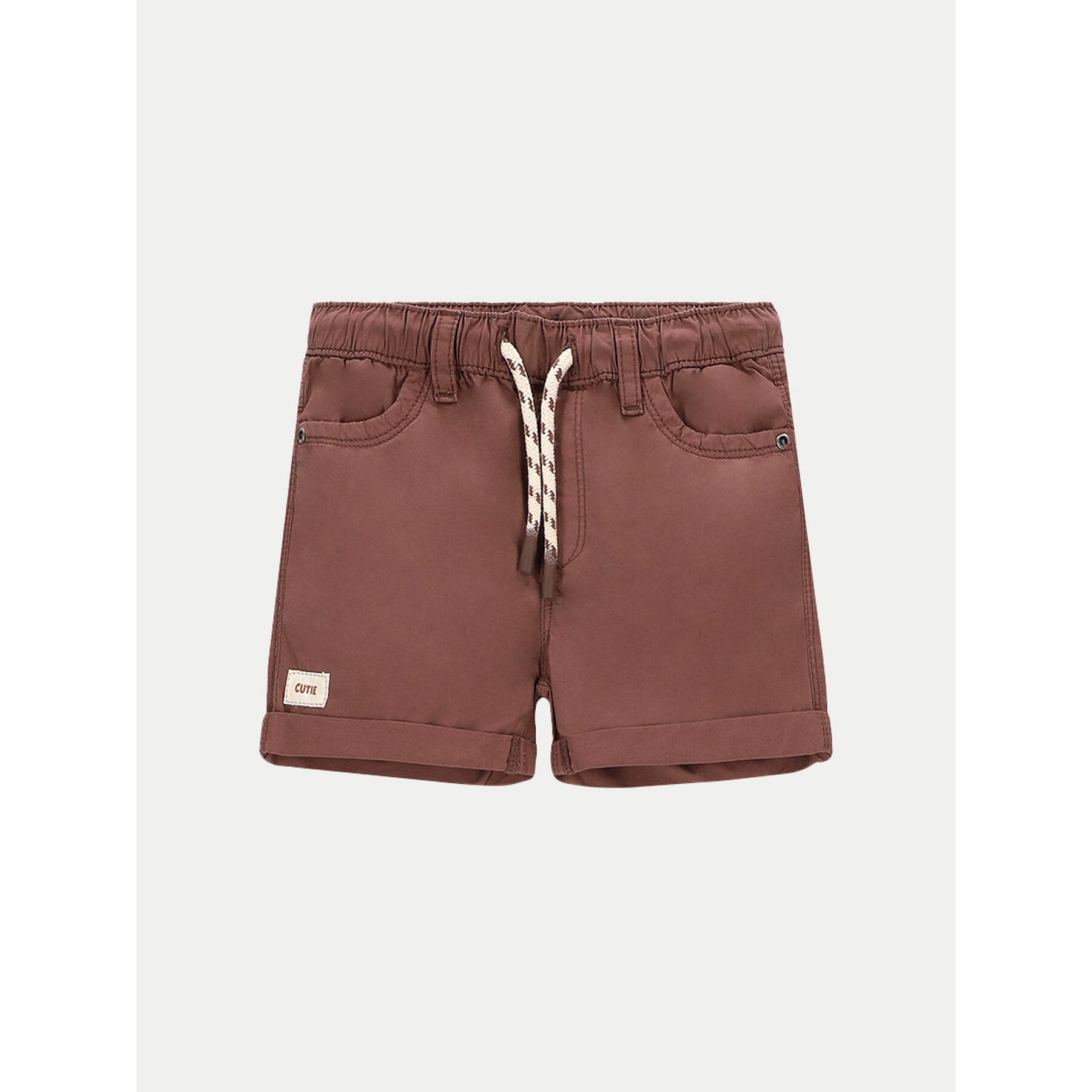 Coccodrillo Szorty sportowe WC4119502HBN Brązowy Regular Fit
