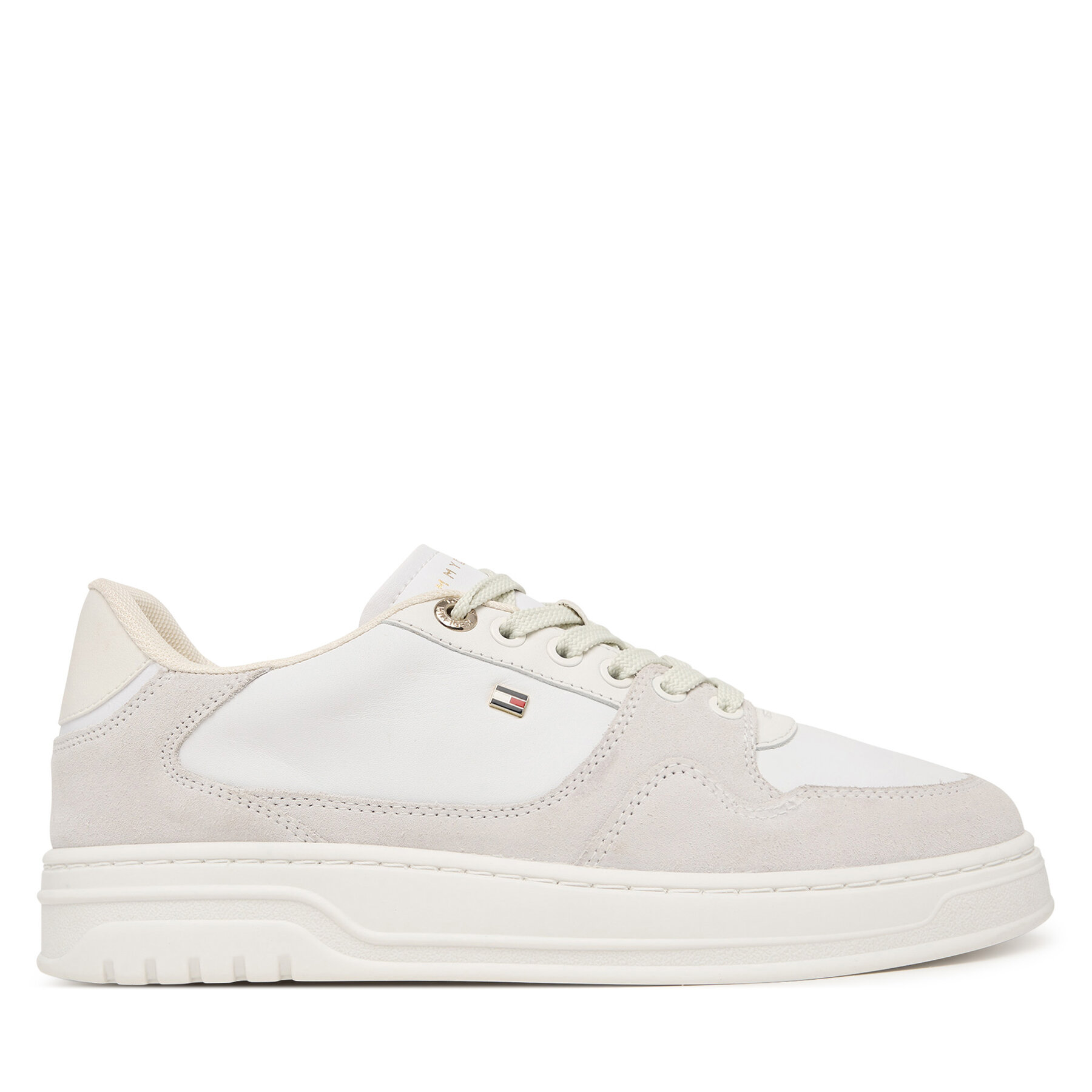 Tommy Hilfiger Sneakersy Court FW0FW09177 Biały