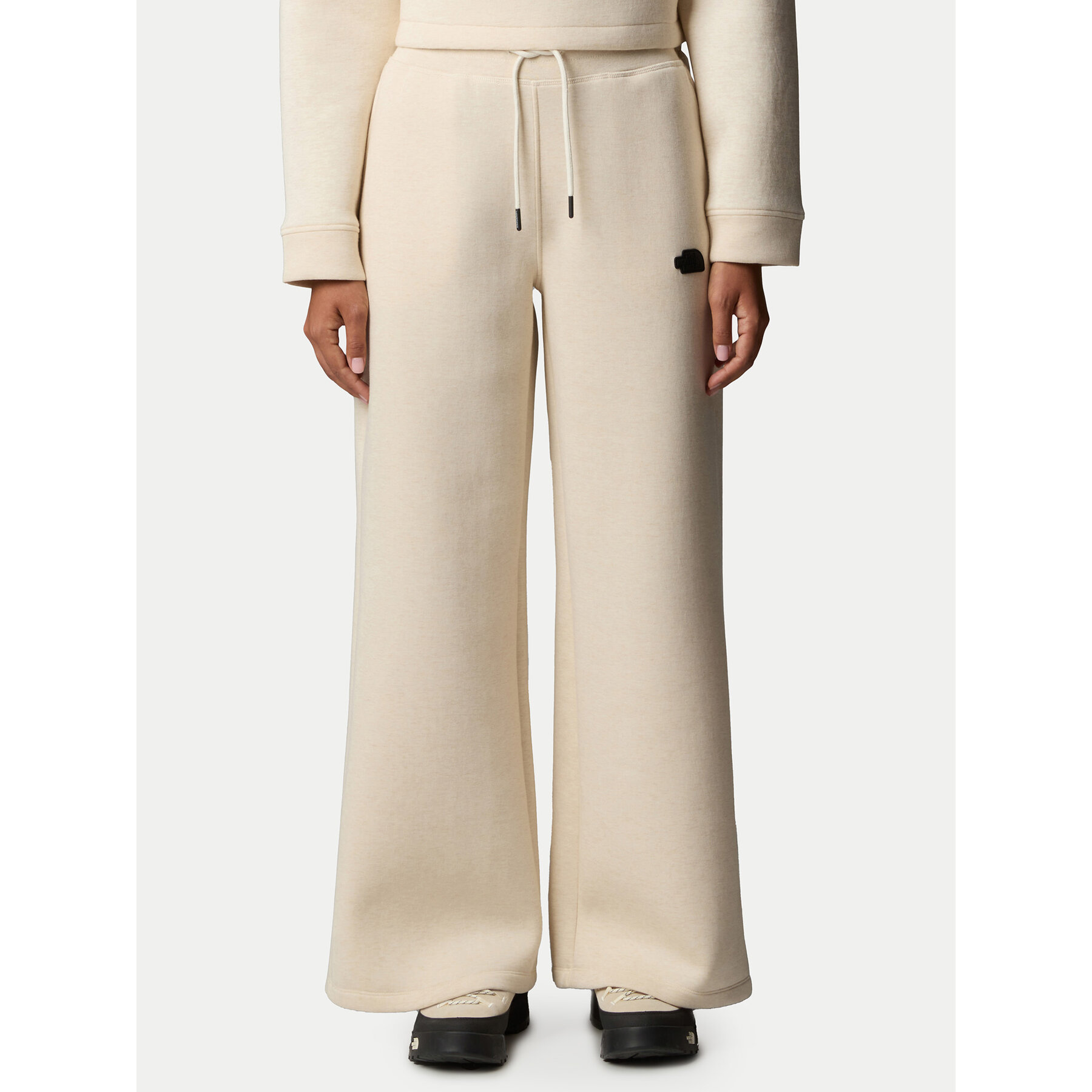 The North Face Spodnie dresowe NF0A8C25 Beżowy Wide Leg