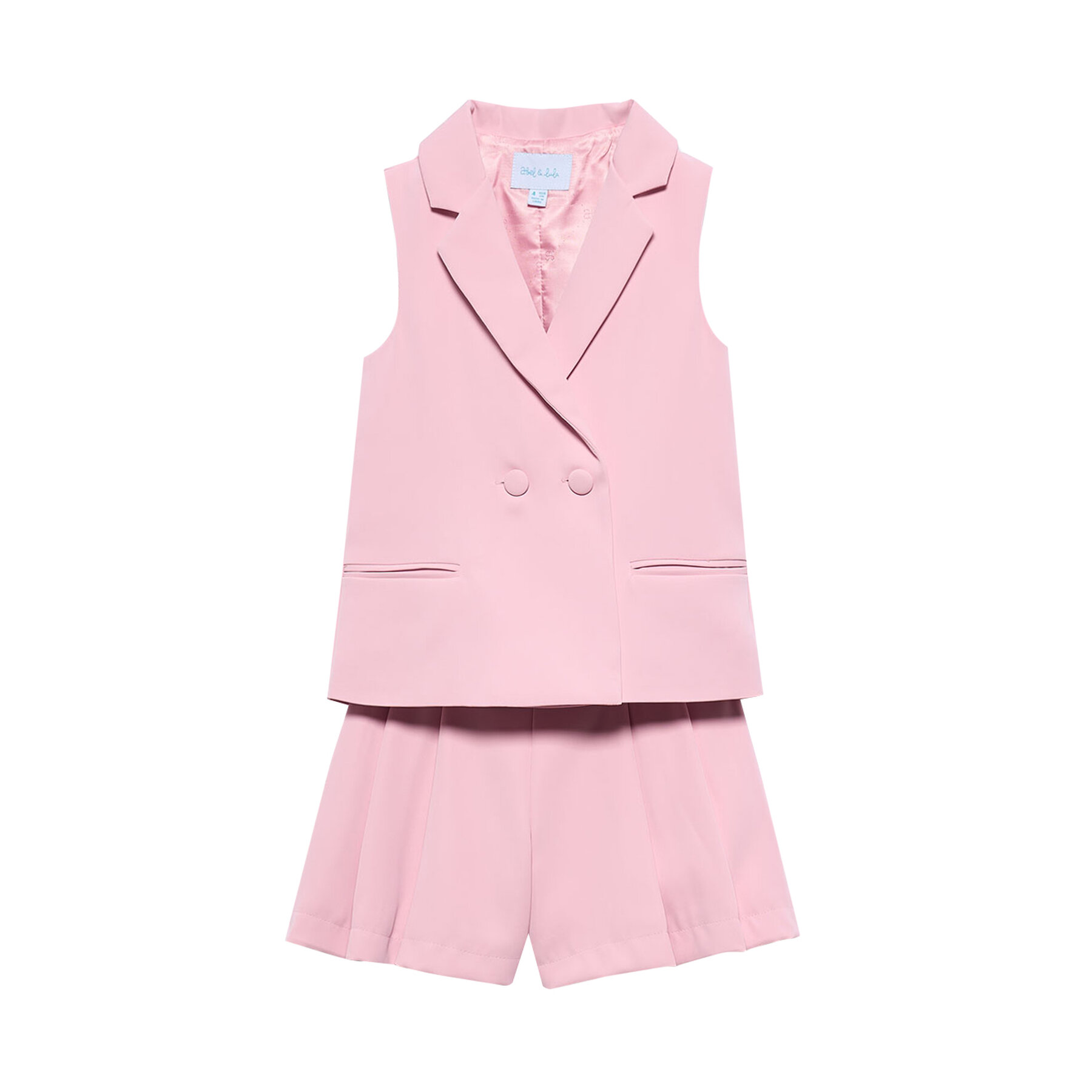 Abel & Lula Komplet dziecięcy 5287 Różowy Regular Fit