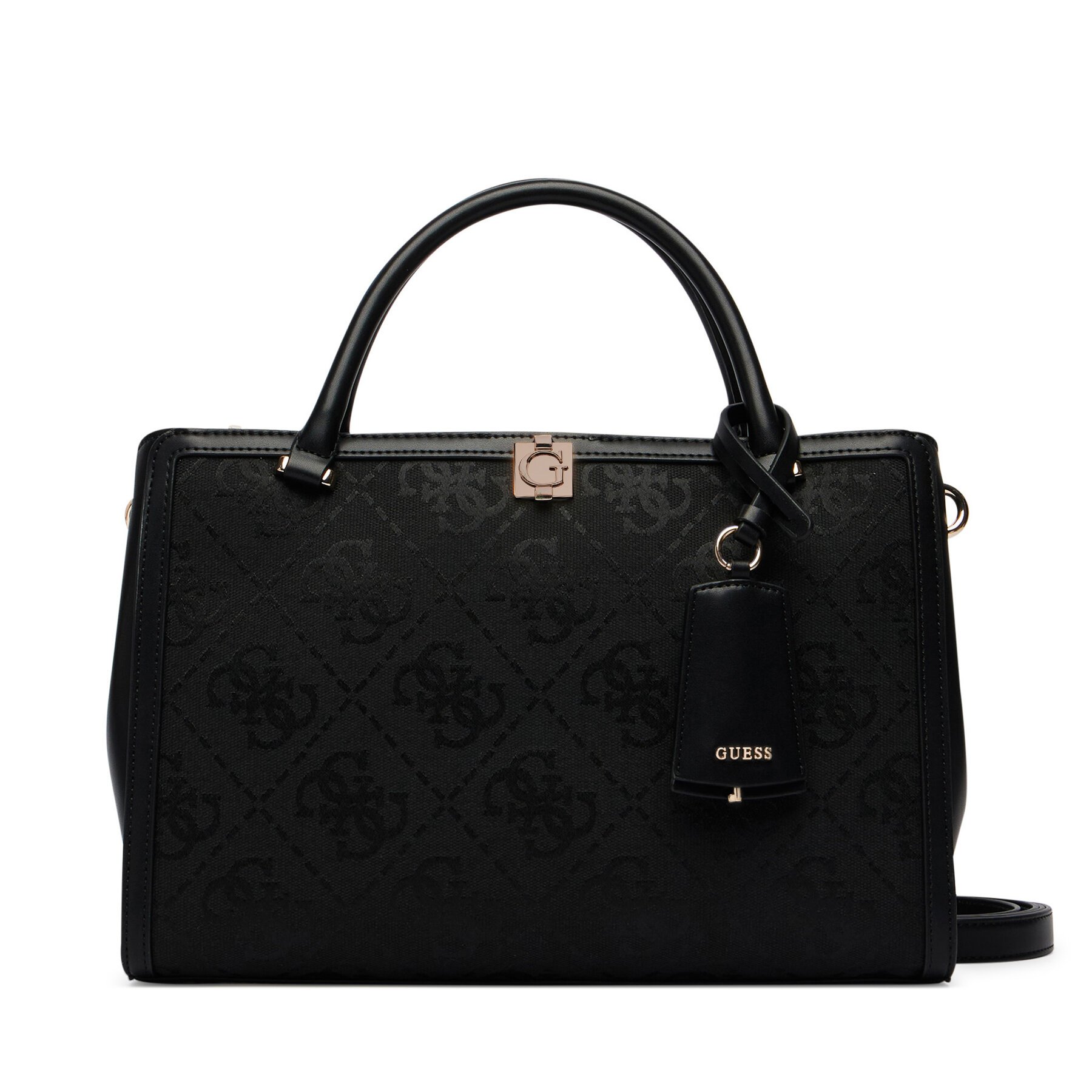 Guess Torebka Audrey Logo HWJG97 55070 Czarny