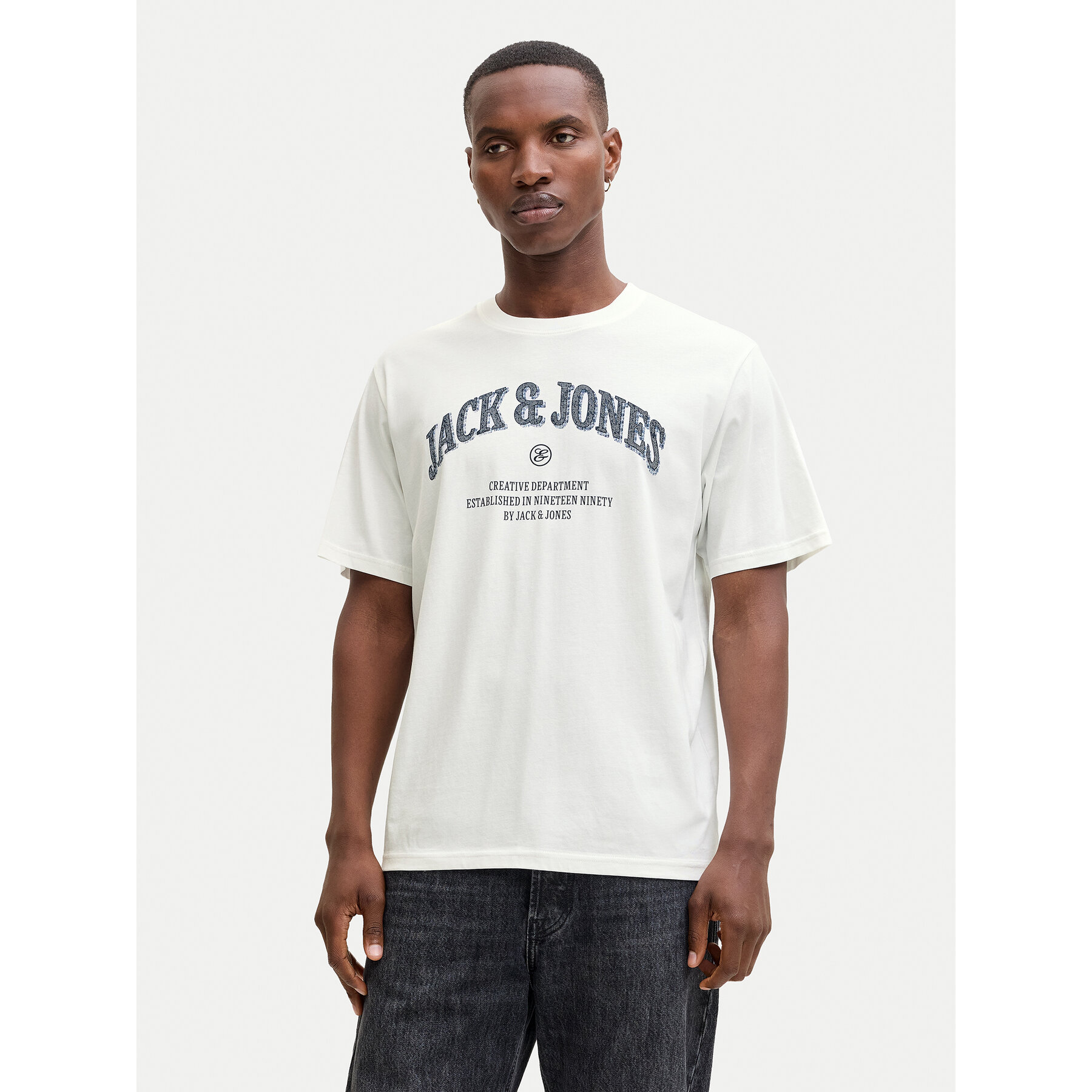Jack & Jones T-Shirt Denver 12291213 Biały Relaxed Fit