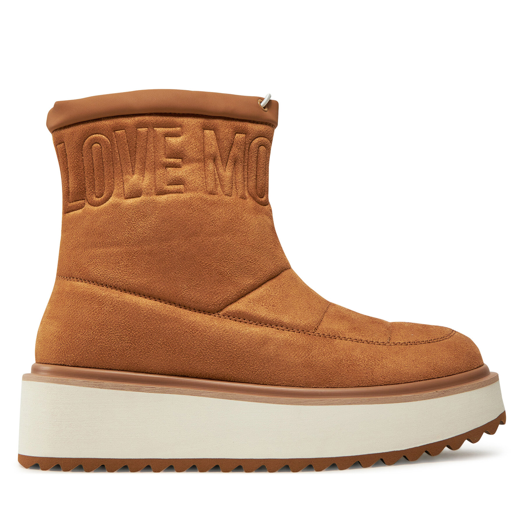 LOVE MOSCHINO Botki JA24266I0LJAW208 Brązowy