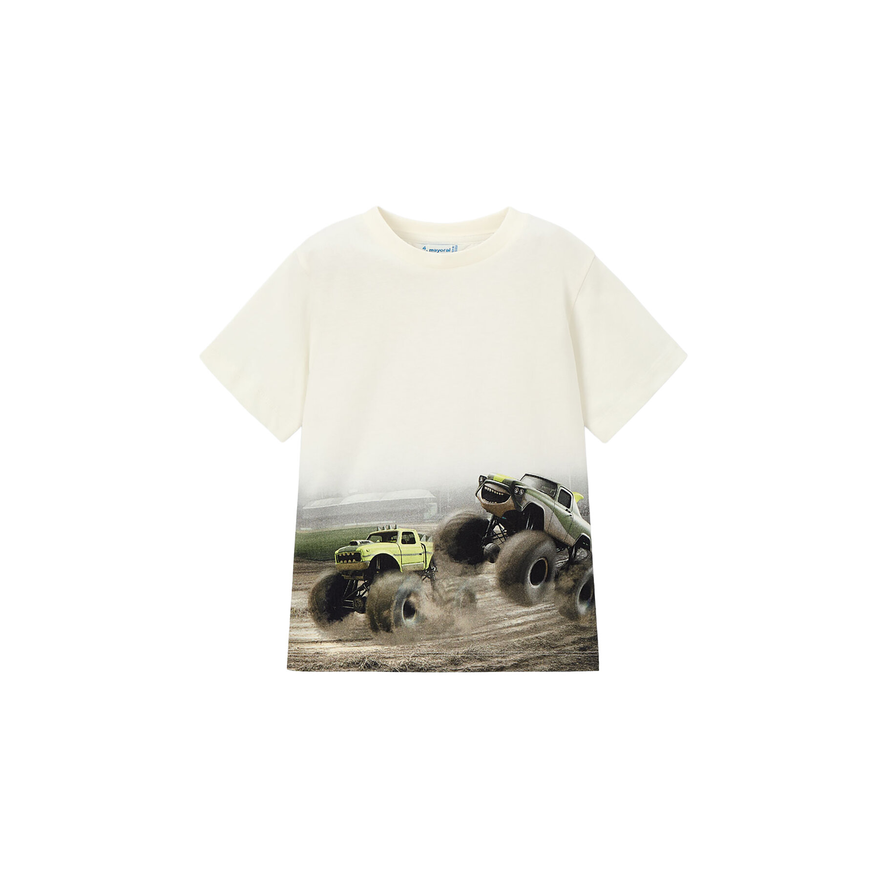 Mayoral T-Shirt 3071 Biały Regular Fit