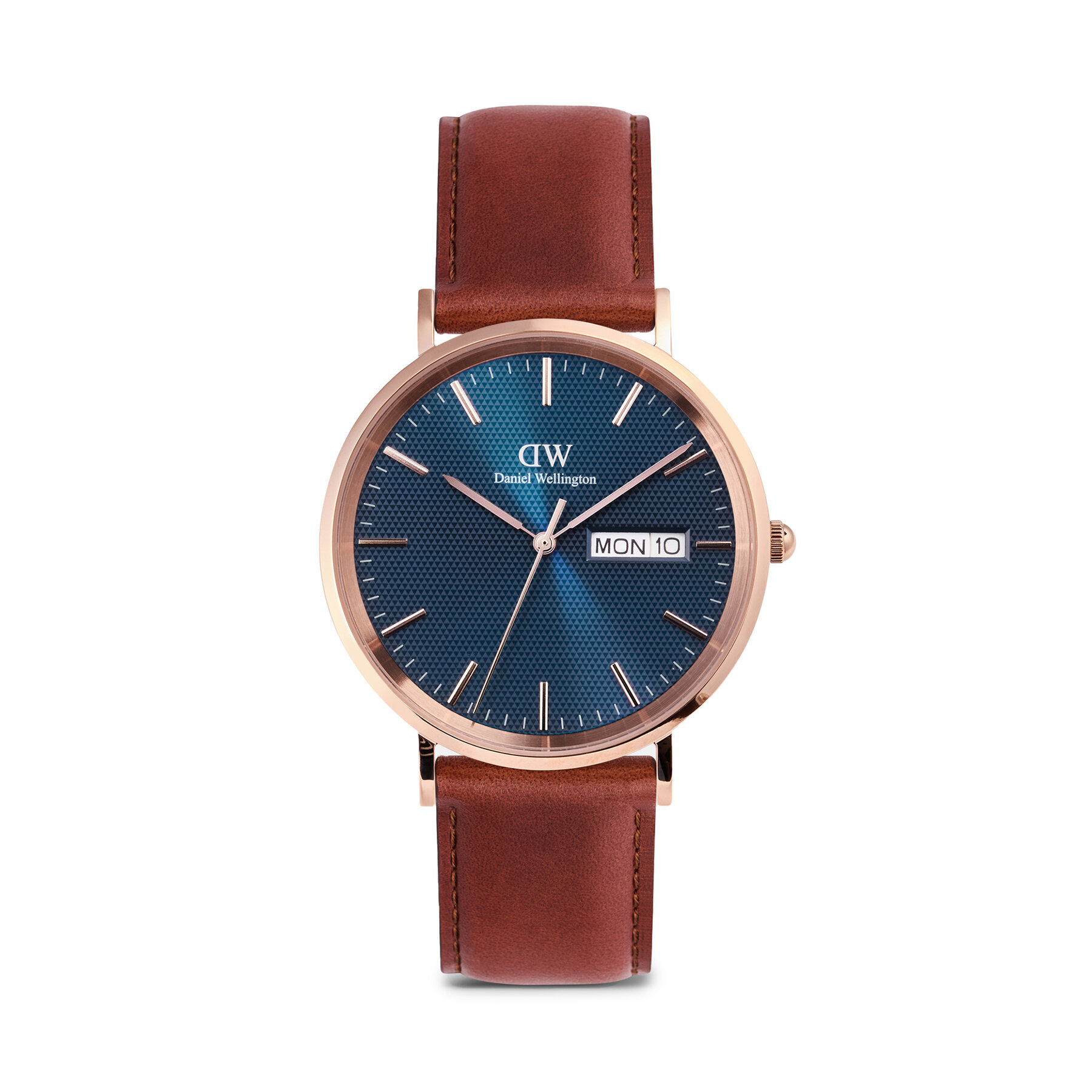 Daniel Wellington Zegarek Classic Day Display 40 DW00100830 Różowe złoto