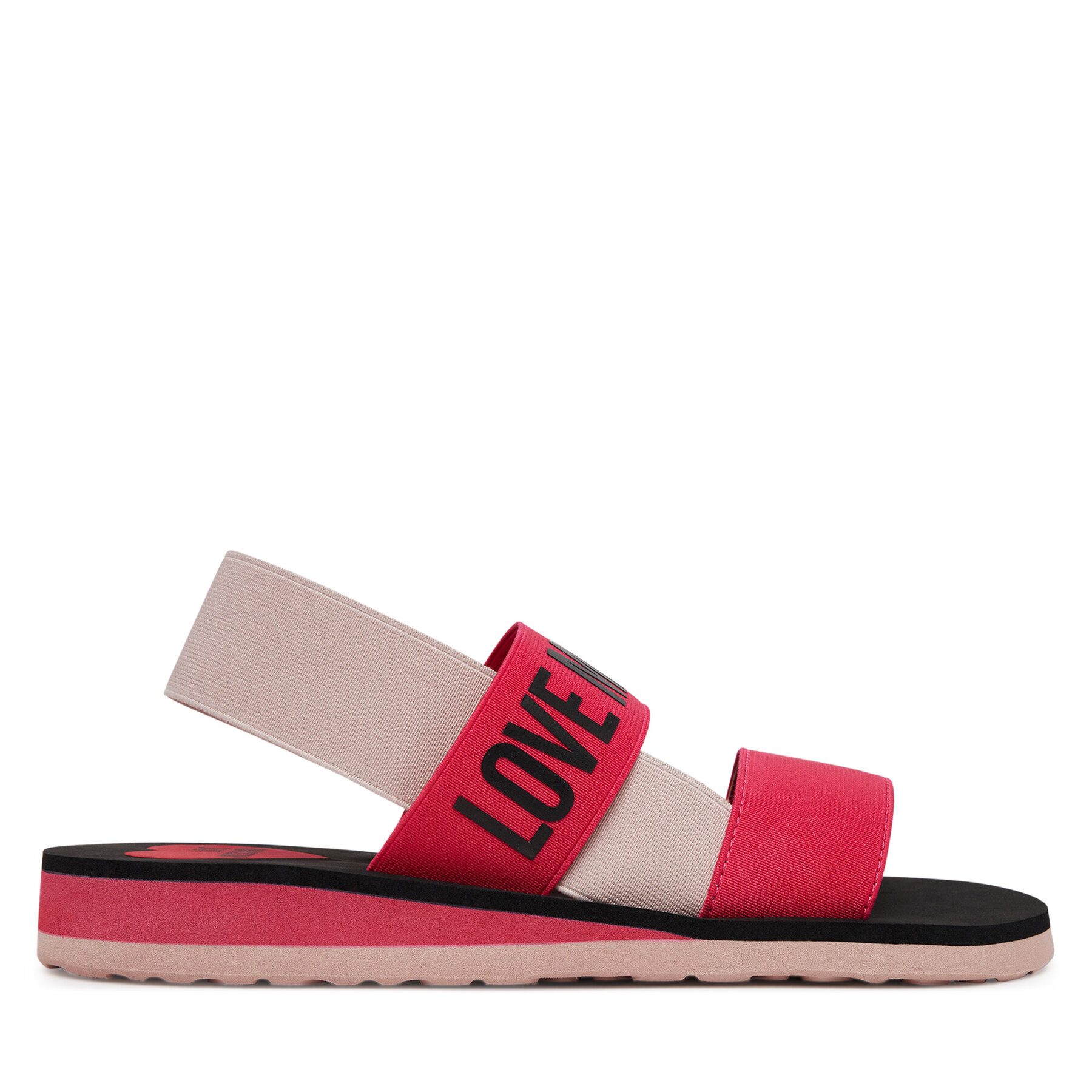LOVE MOSCHINO Sandały JA16033G0MJN460C Różowy