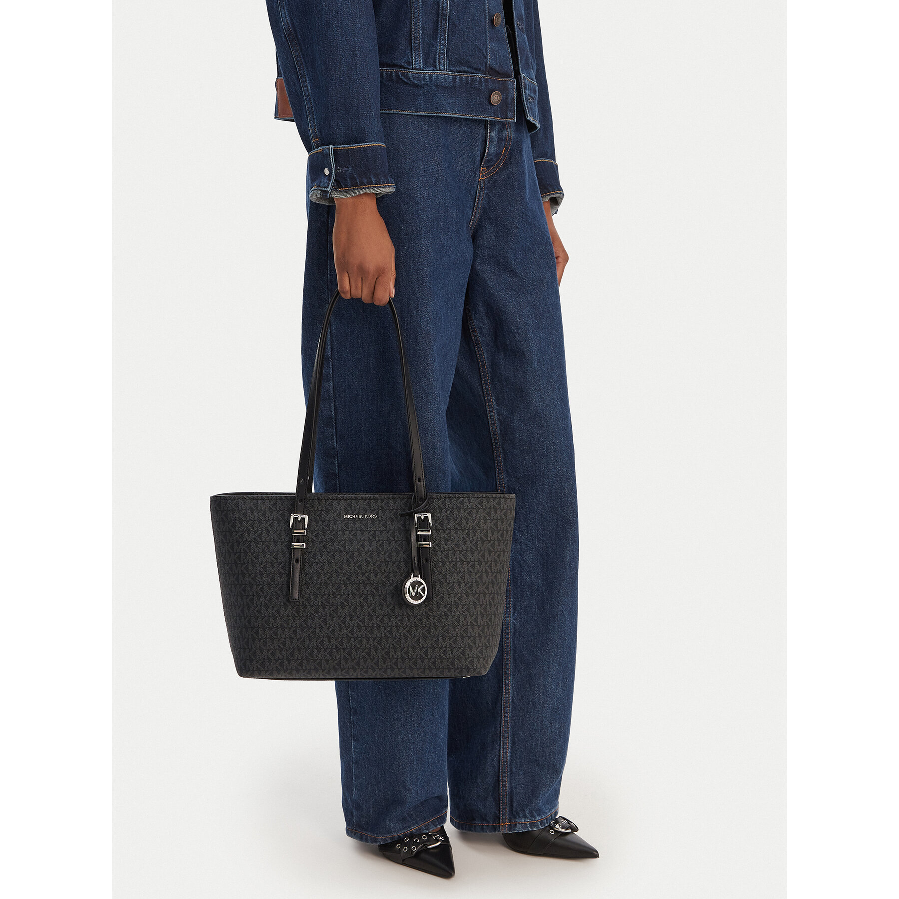 MICHAEL Michael Kors Torebka 30T5SQNT2V Czarny